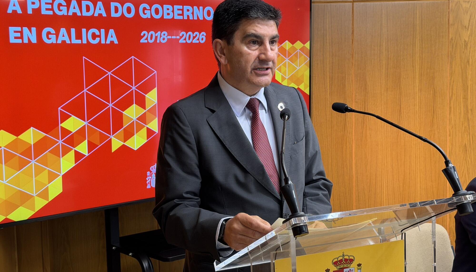 Pedro Blanco delegado gobierno galicia