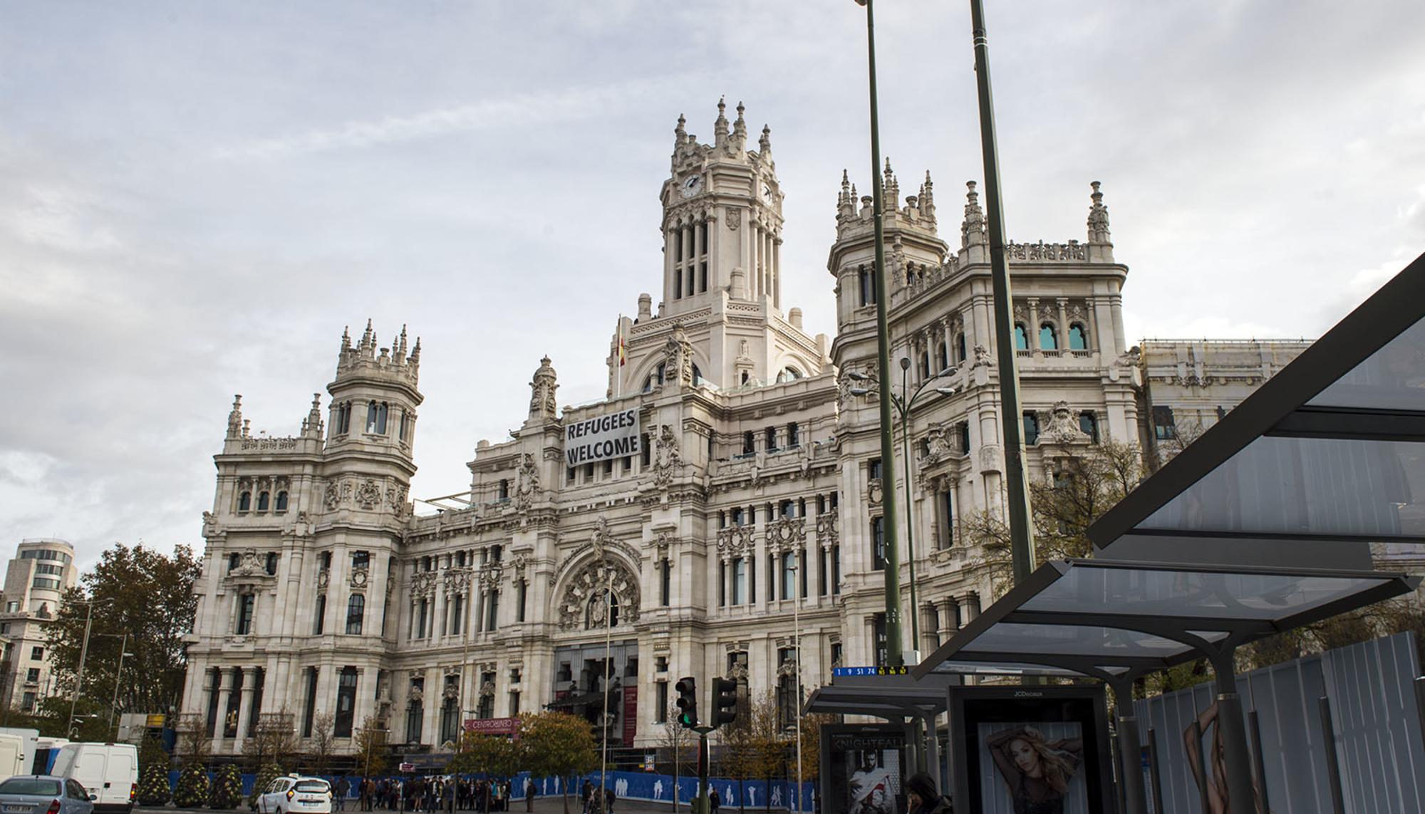 Ayuentamiento de Madrid, edificio Cibeles