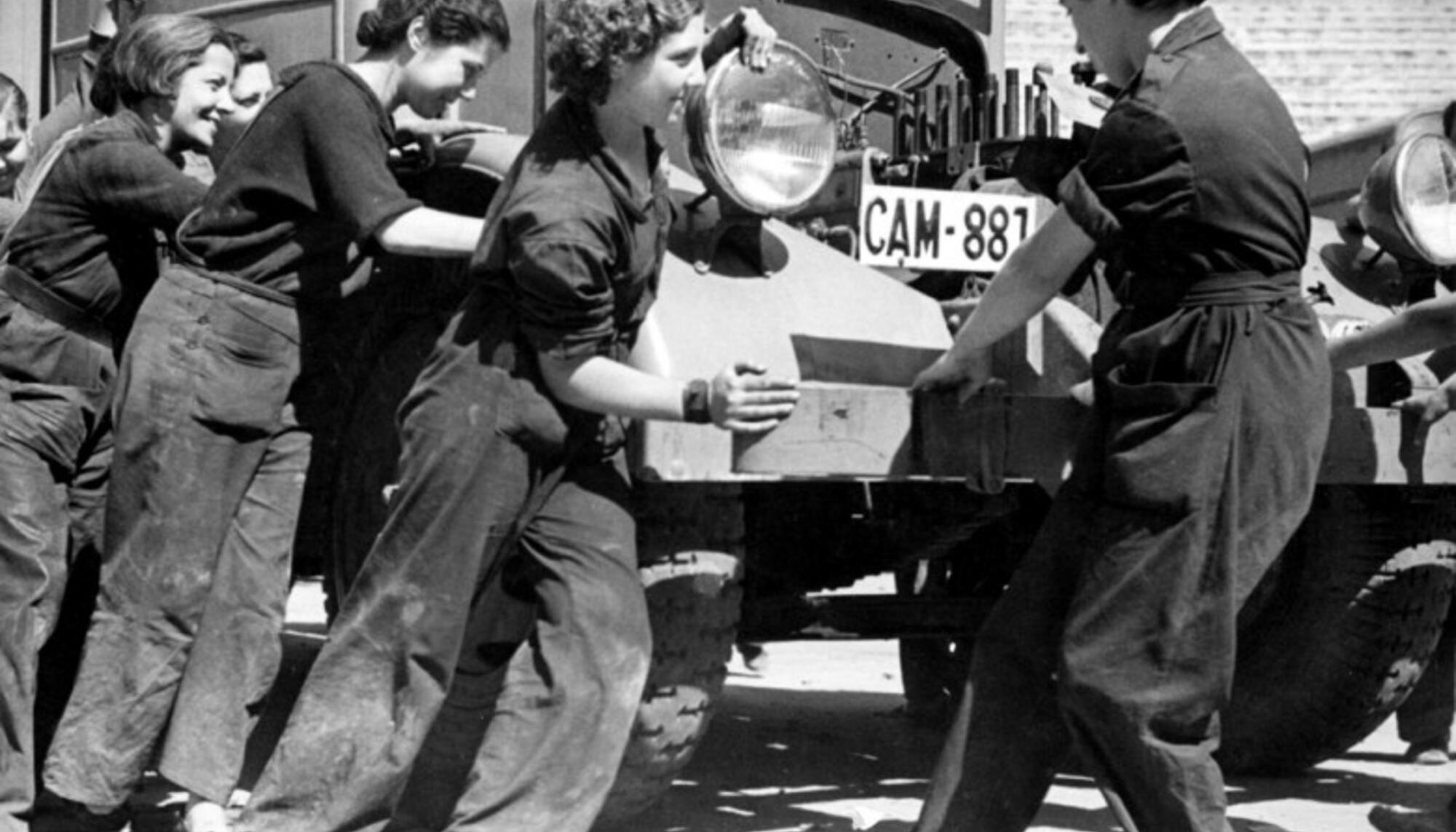 Mecánicas Mujeres Libres Guerra