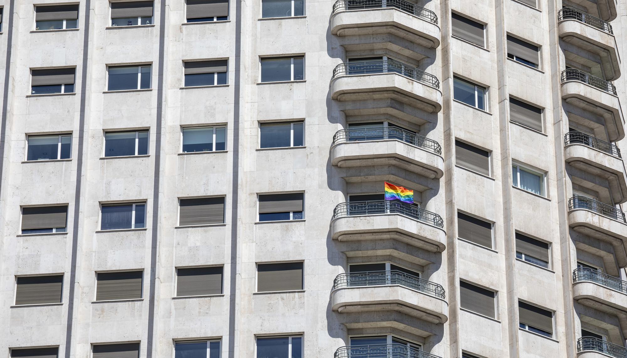 Bandera arcoíris orgullo 2021