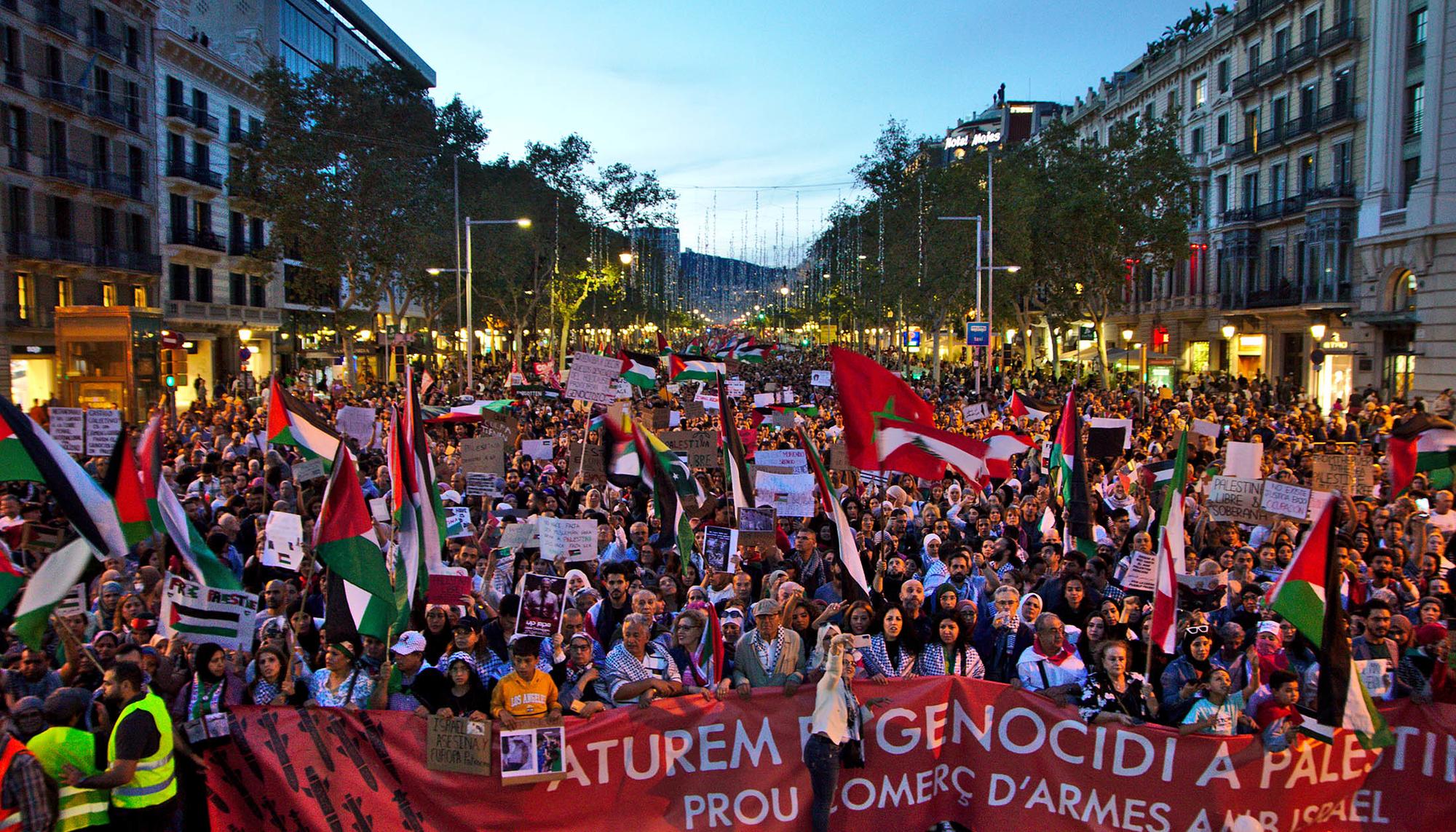 Concentración Palestina Barcelona 21-10-23 - 9