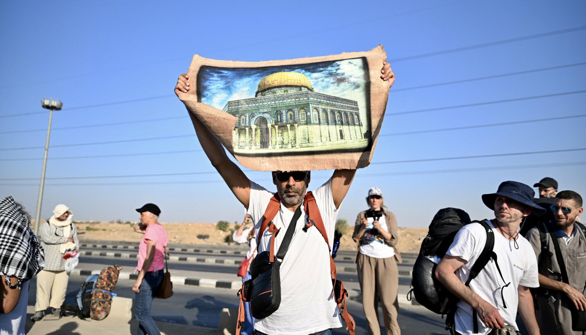 Peaje Marcha Mundial a Gaza 13 de junio de 2025 - 6