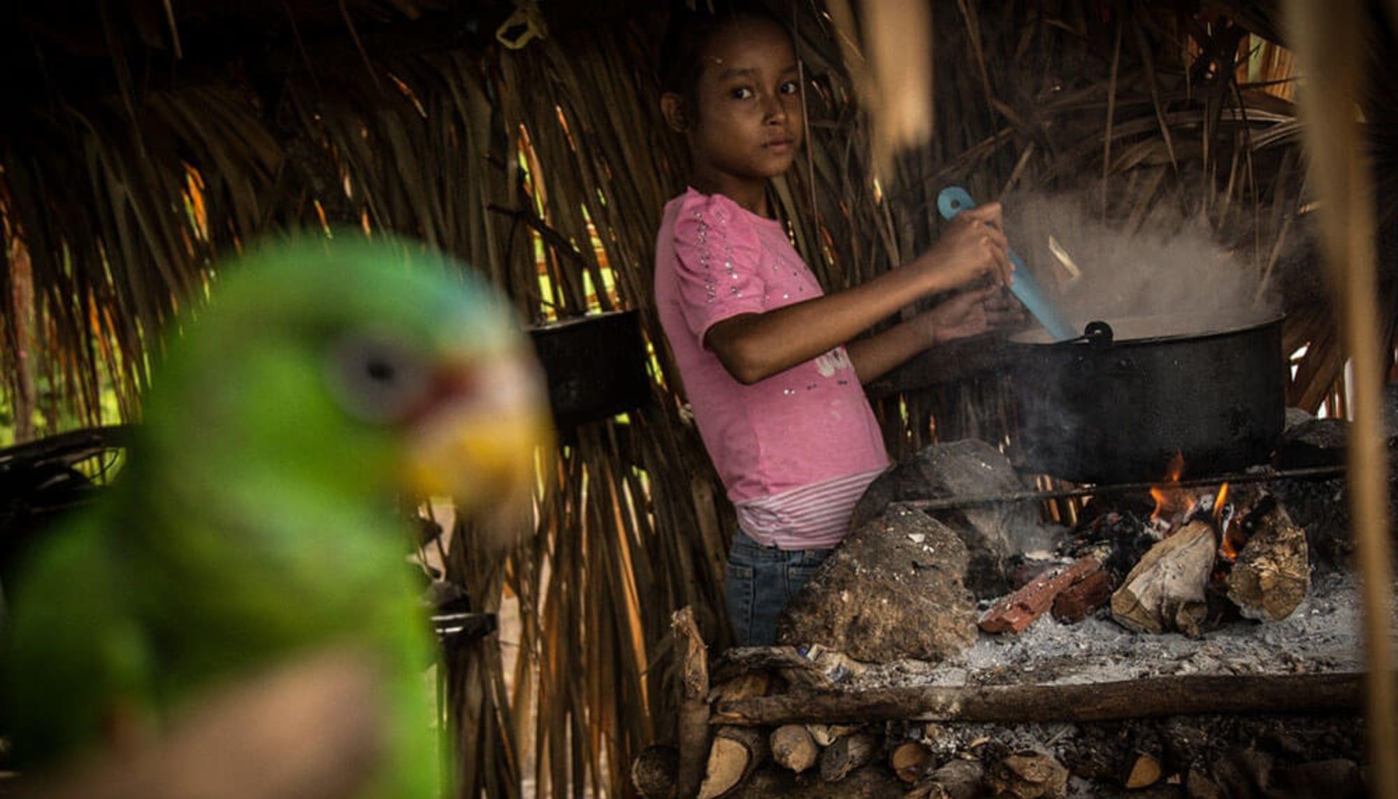 Niña de Laguna Larga