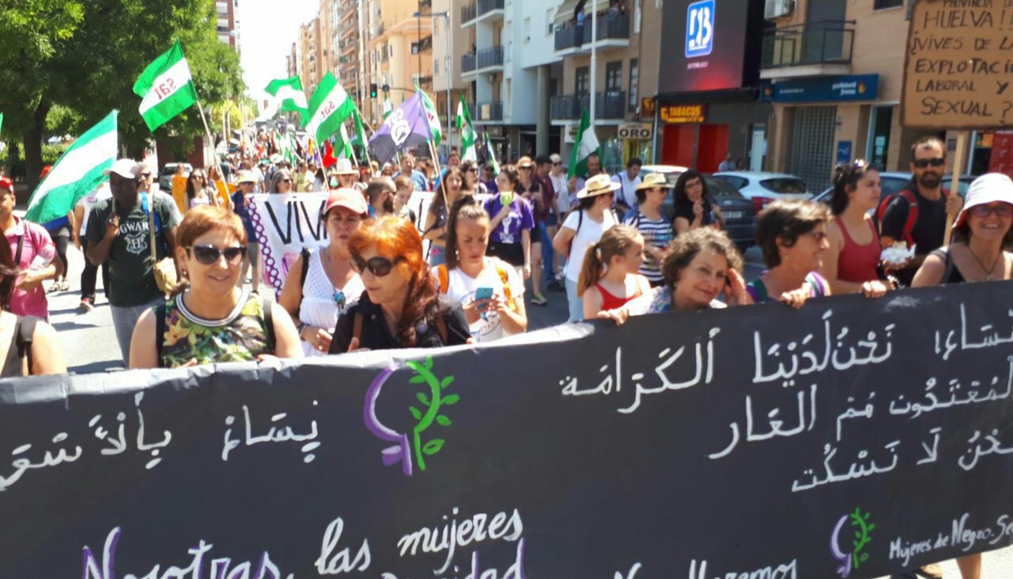 Manifestación Fresa Sin Esclavitud 2