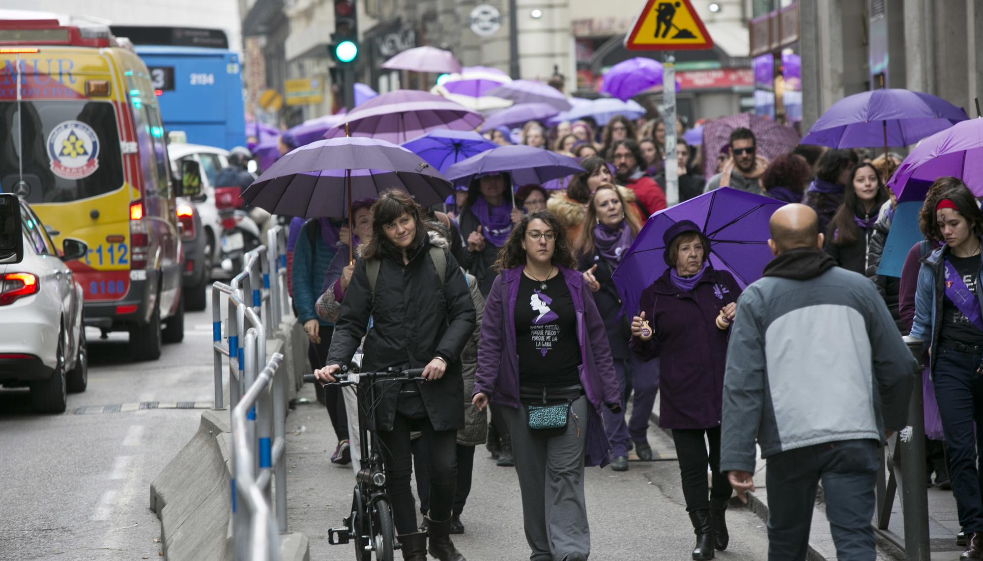 Cadena feminista 8F Madrid - 5