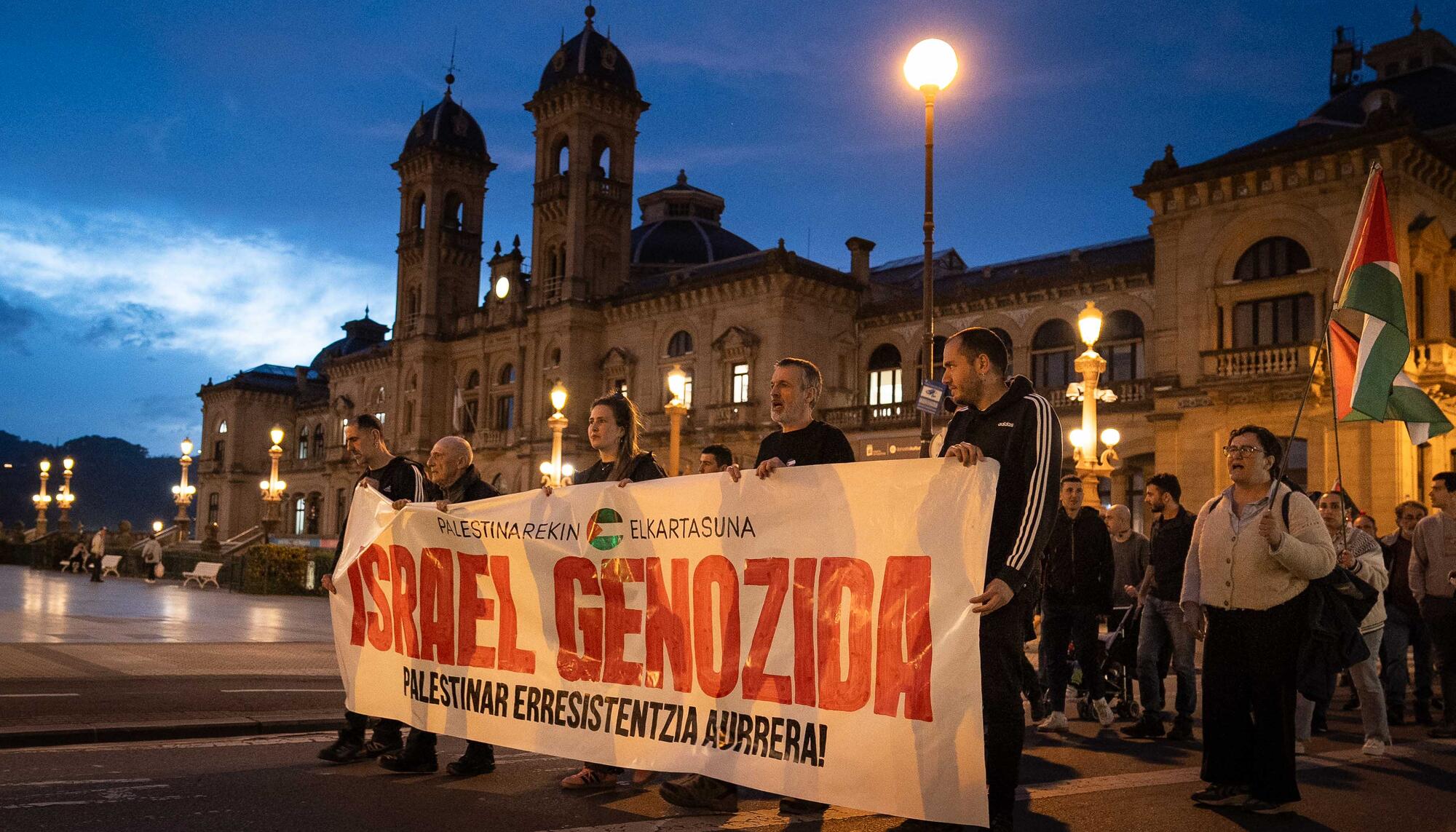 Movilización de Palestinarekin Elkartasuna en Donostia - 1