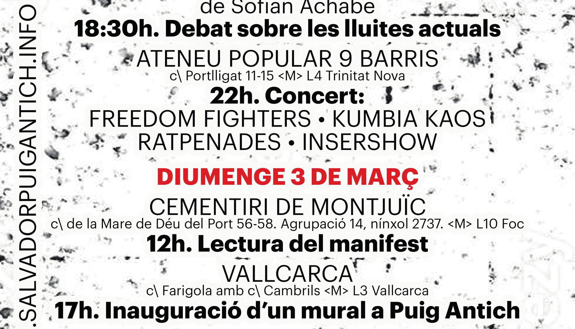 Cartel homenaje Salvador