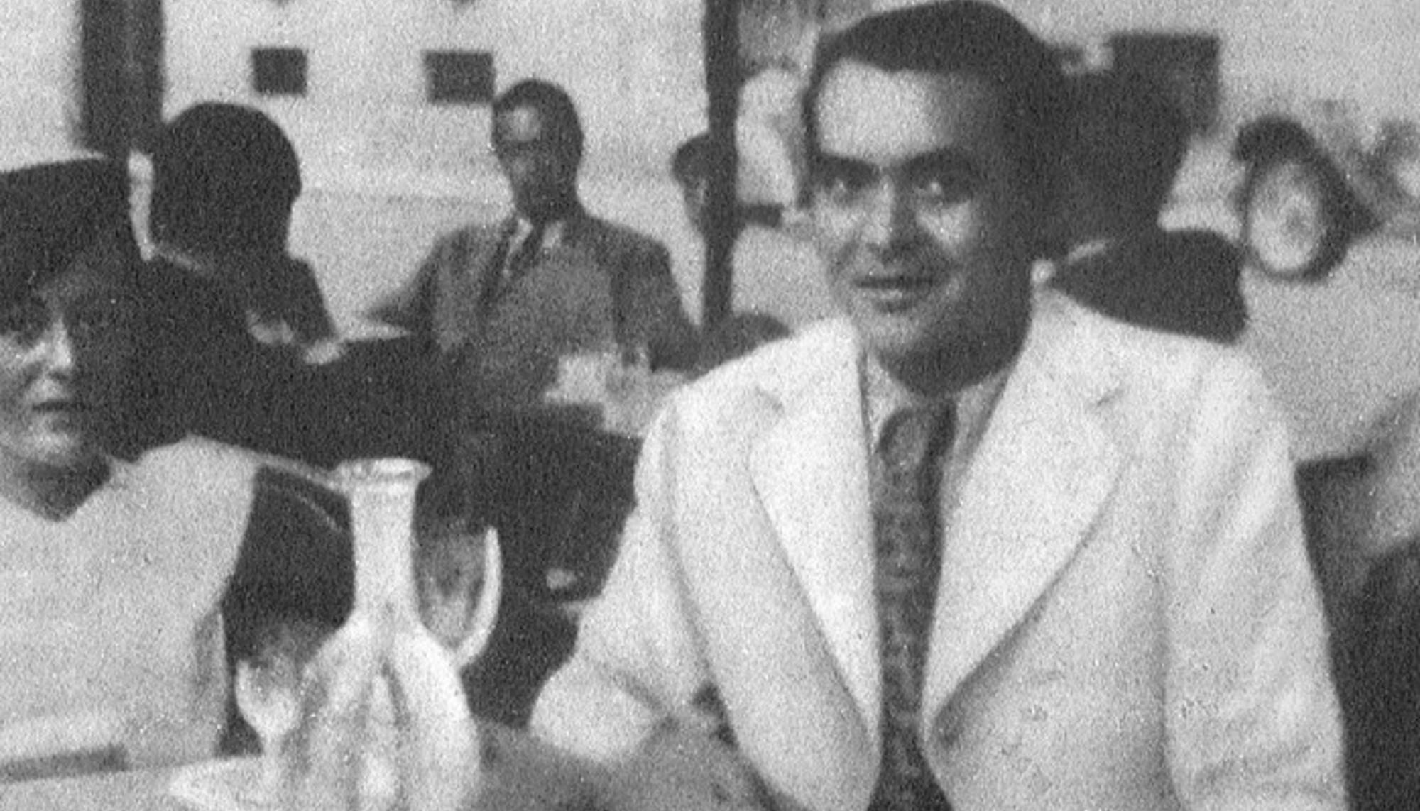 Última foto Federico García Lorca