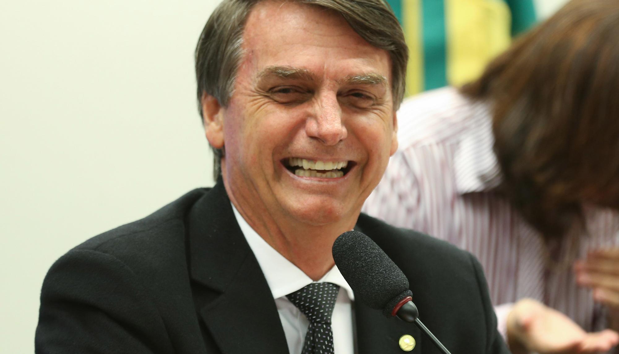 El derechistas Jair Bolsonaro en la cámara brasileña de diputados (Brasil)