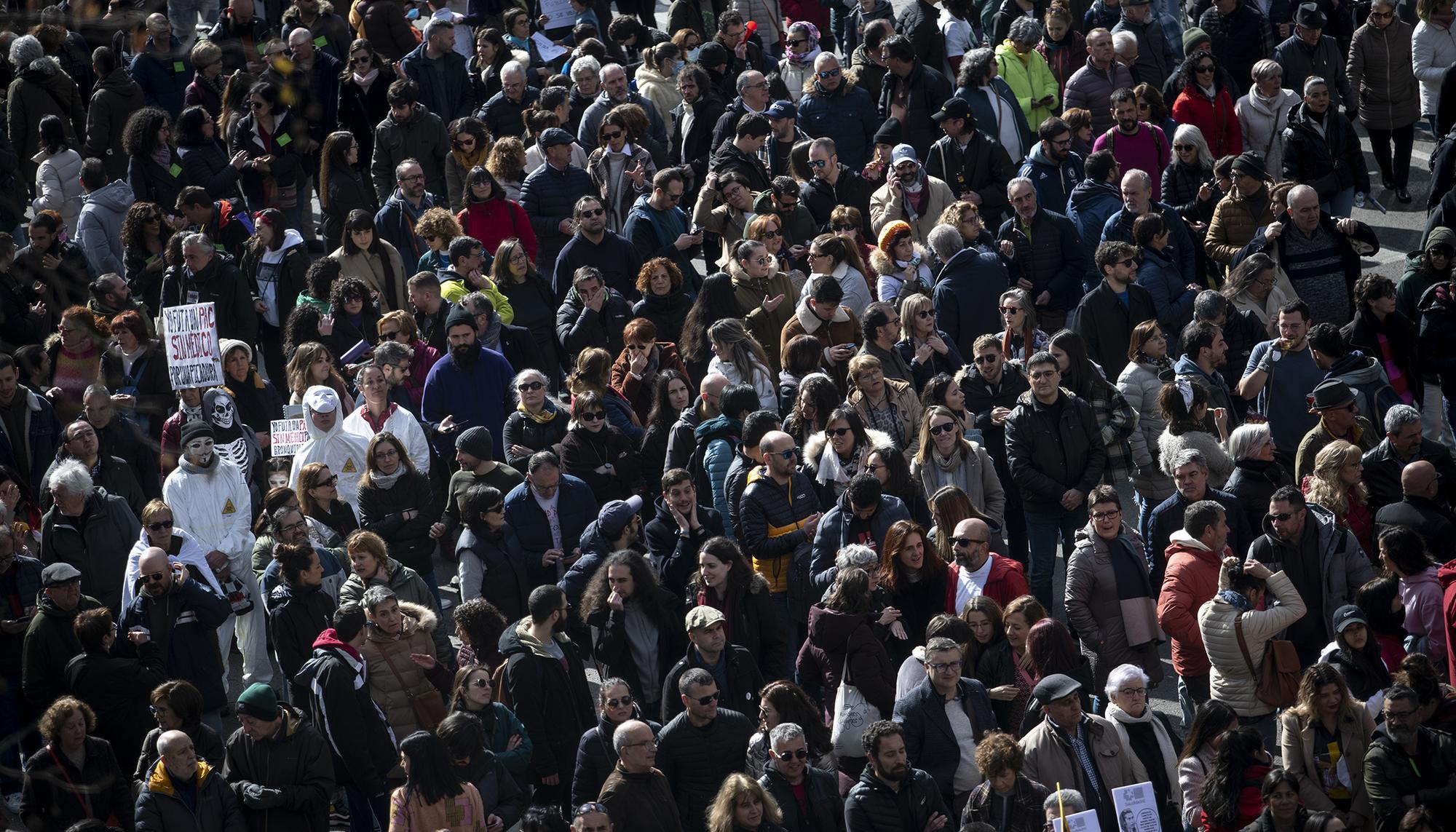 Manifestación Sanidad Pública 12 febrero - 25