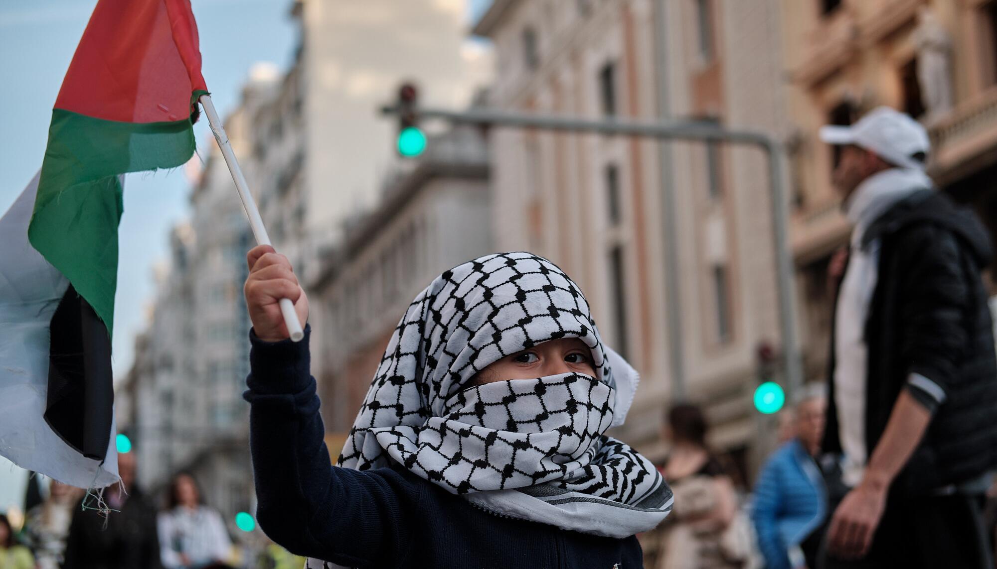 Marcha Madrid Palestina 27 - 10