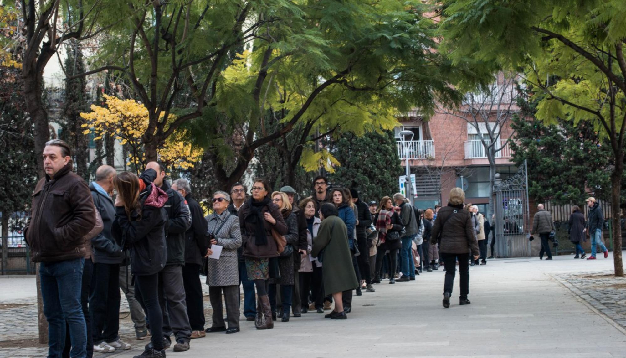 Jornada electoral 21D Catalunya.