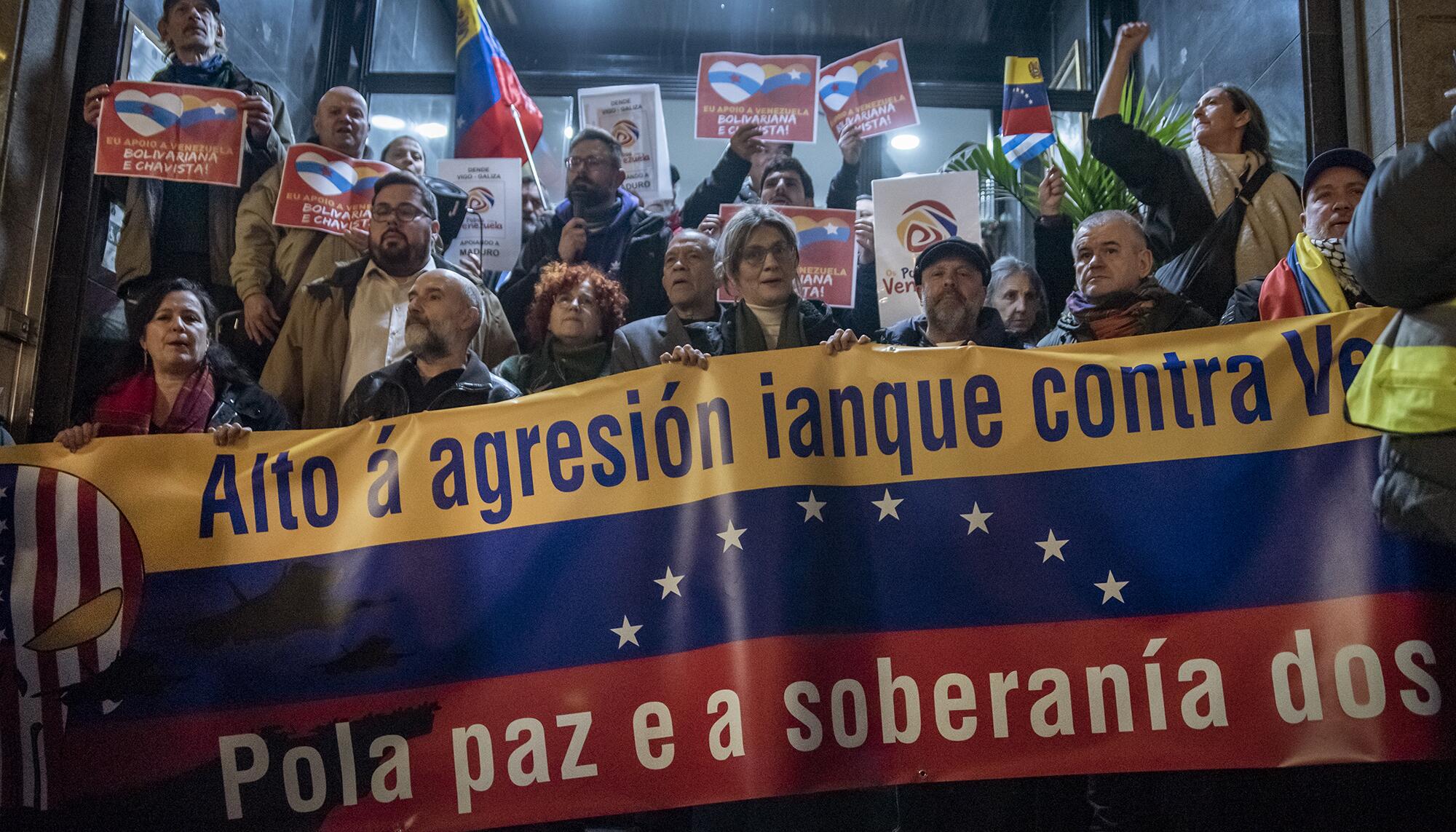 Manifestación por Venezuela Vigo 3/01/26 - 3