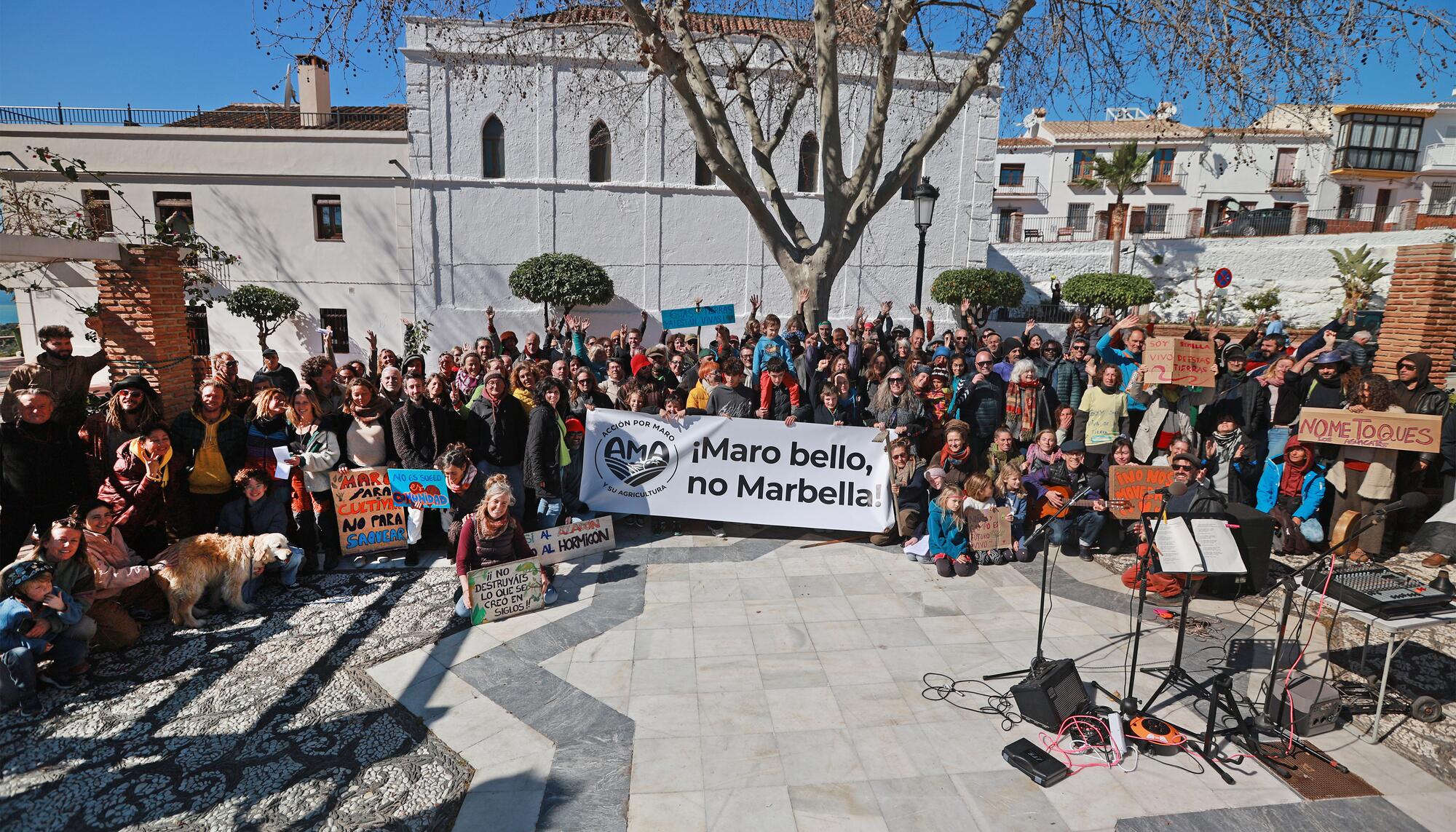 AMA Maro Manifestación