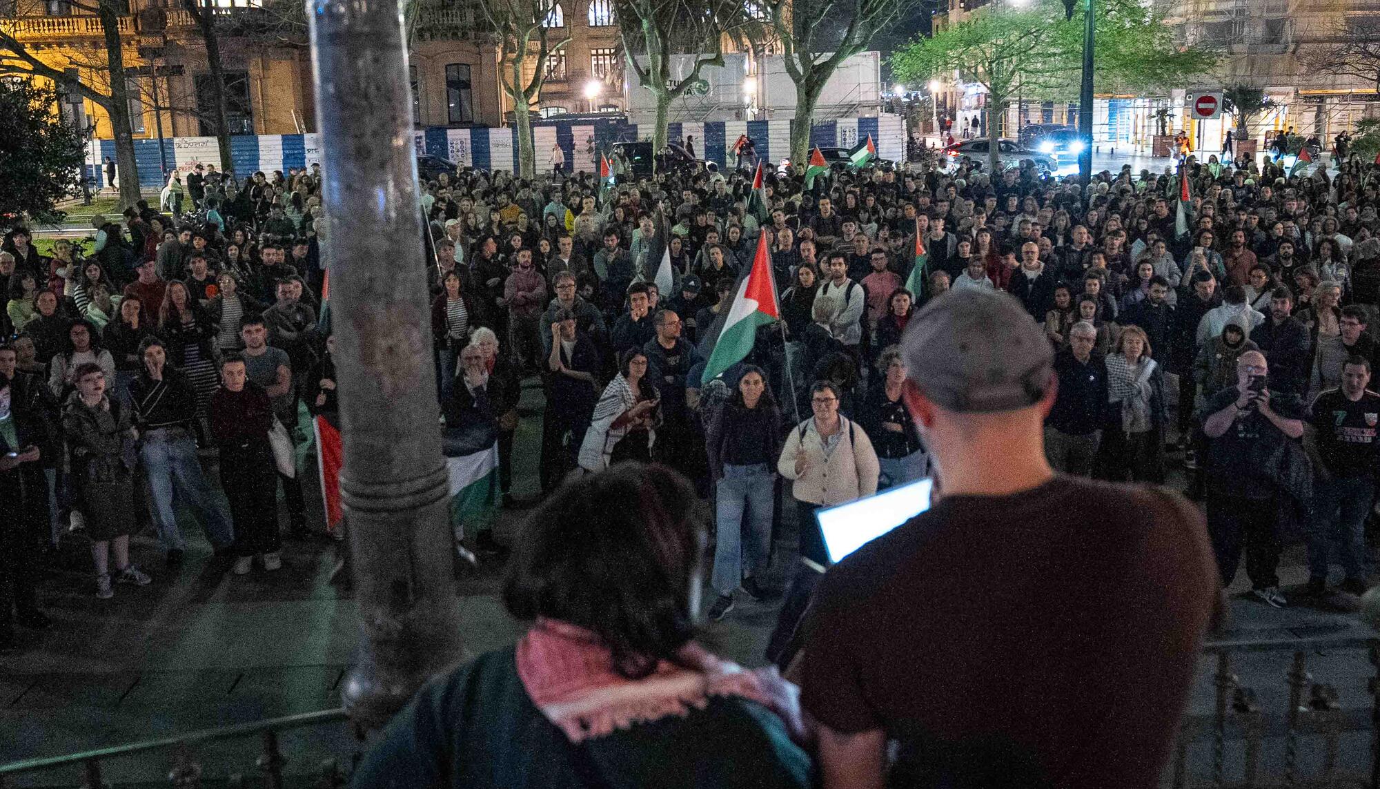 Movilización de Palestinarekin Elkartasuna en Donostia - 6