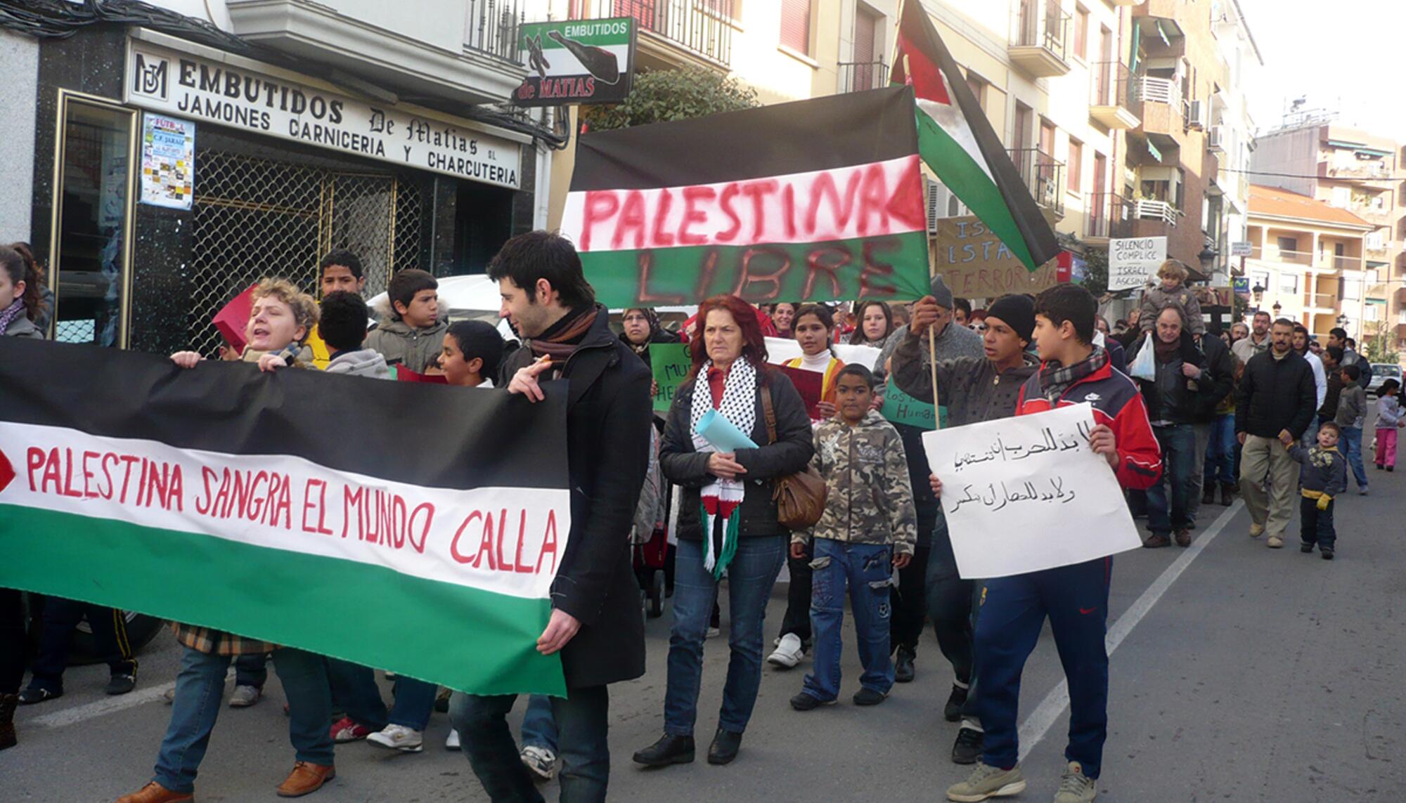 Mani Palestina La Vera