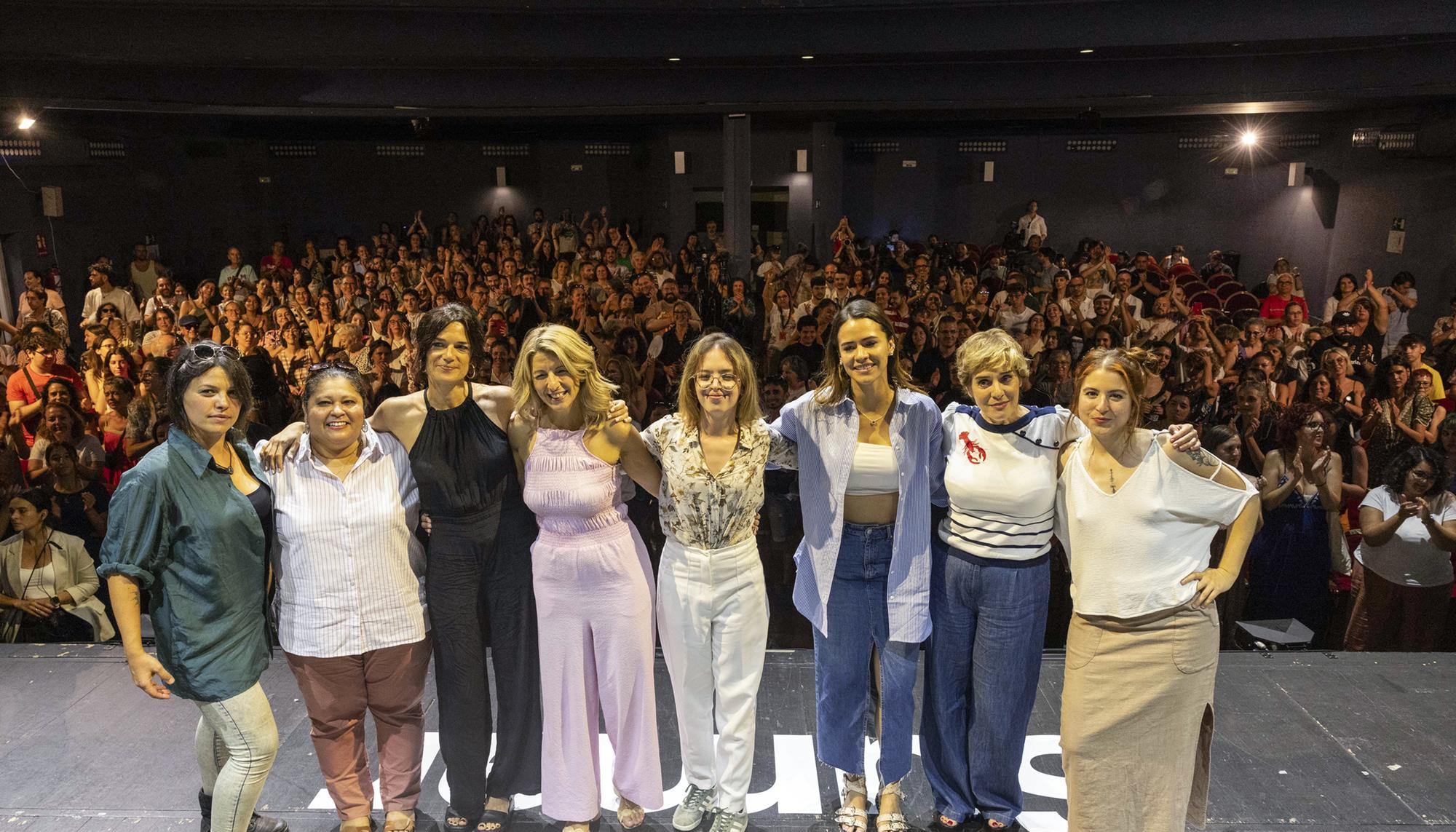Sumar acto feminista
