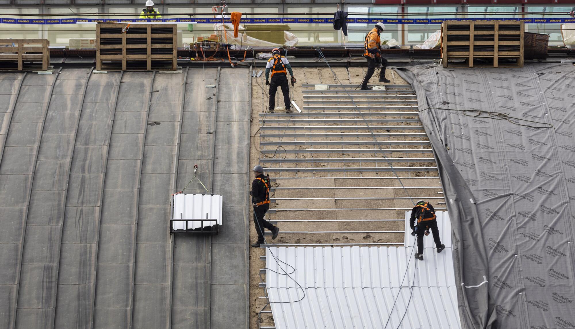 Trabajos Tejado Atocha - 4