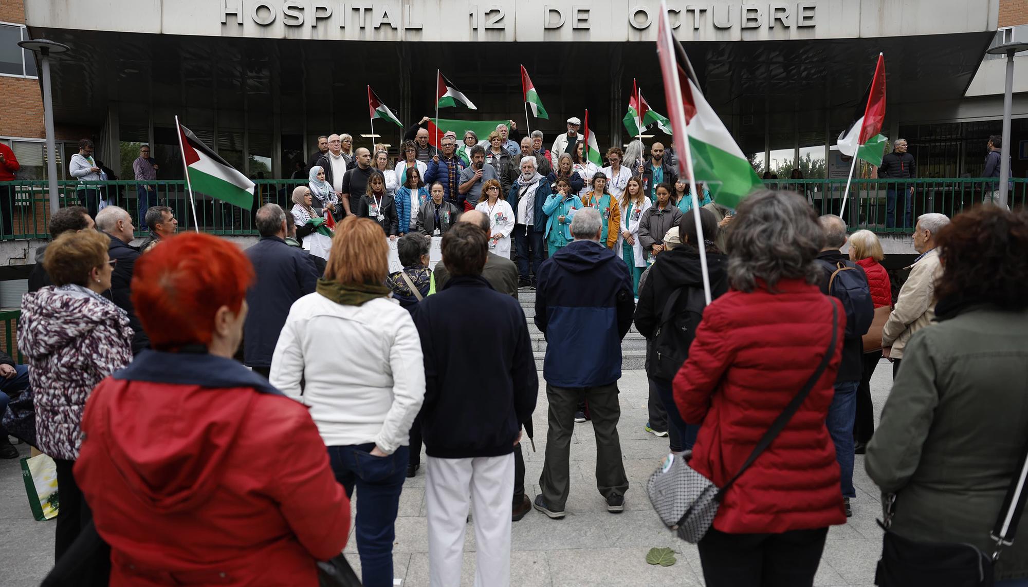 Concentración Palestina Hospital 12 Octubre - 7