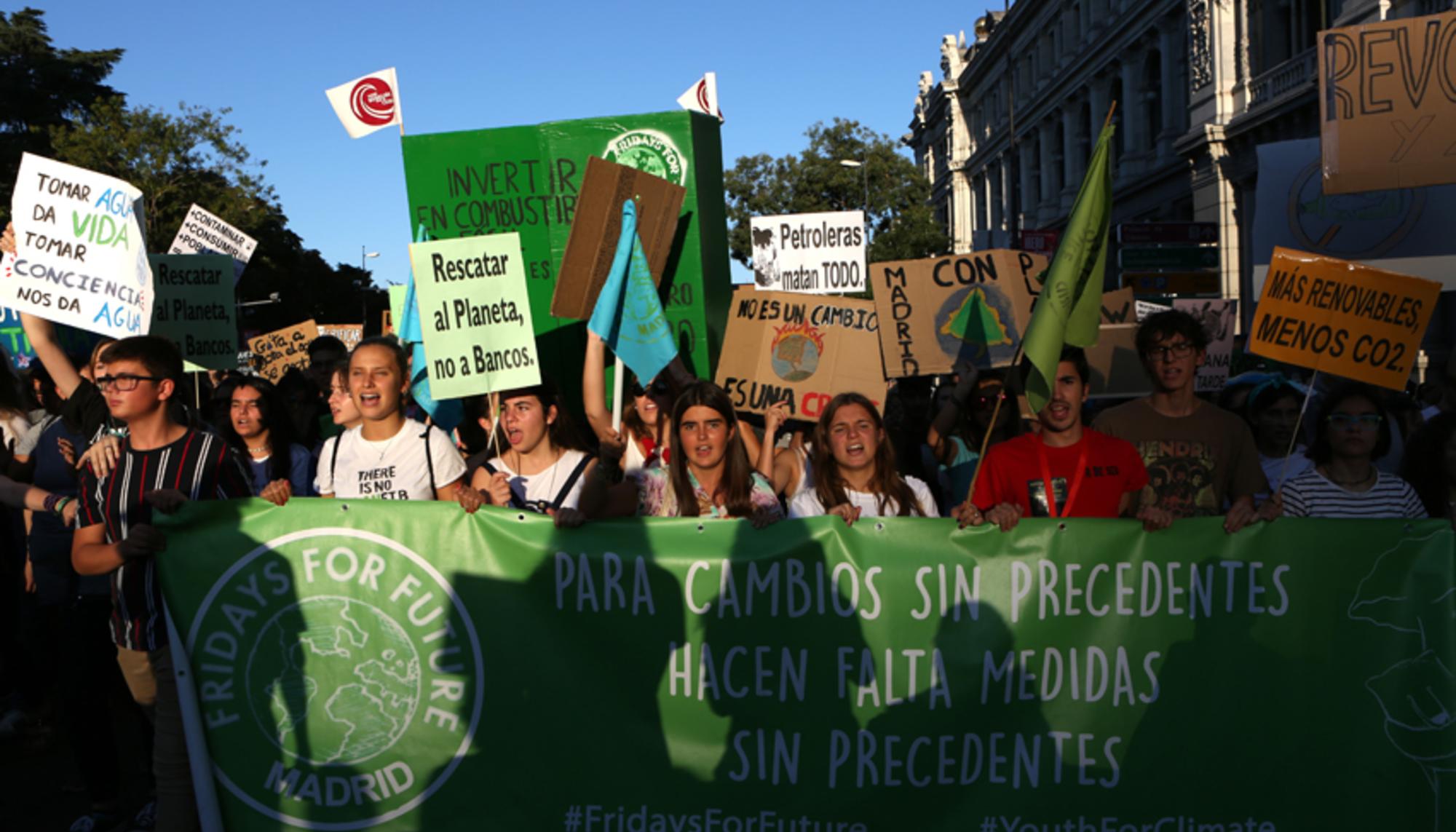 Manifestacion No hay planeta B 14