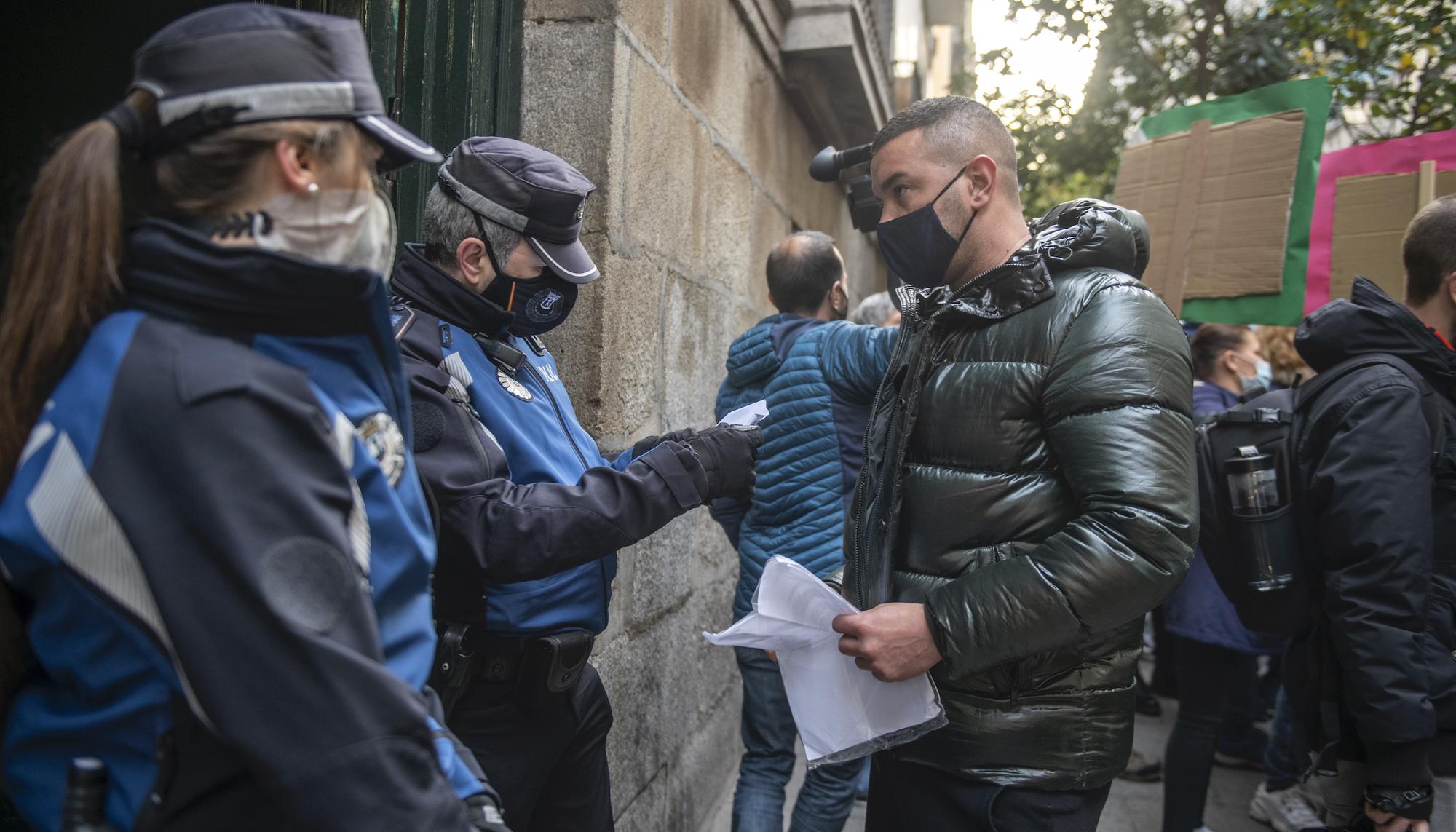 Parado el desalojo de un edificio en Malasaña, el antiguo Palacio de la Infanta Carlota - 6