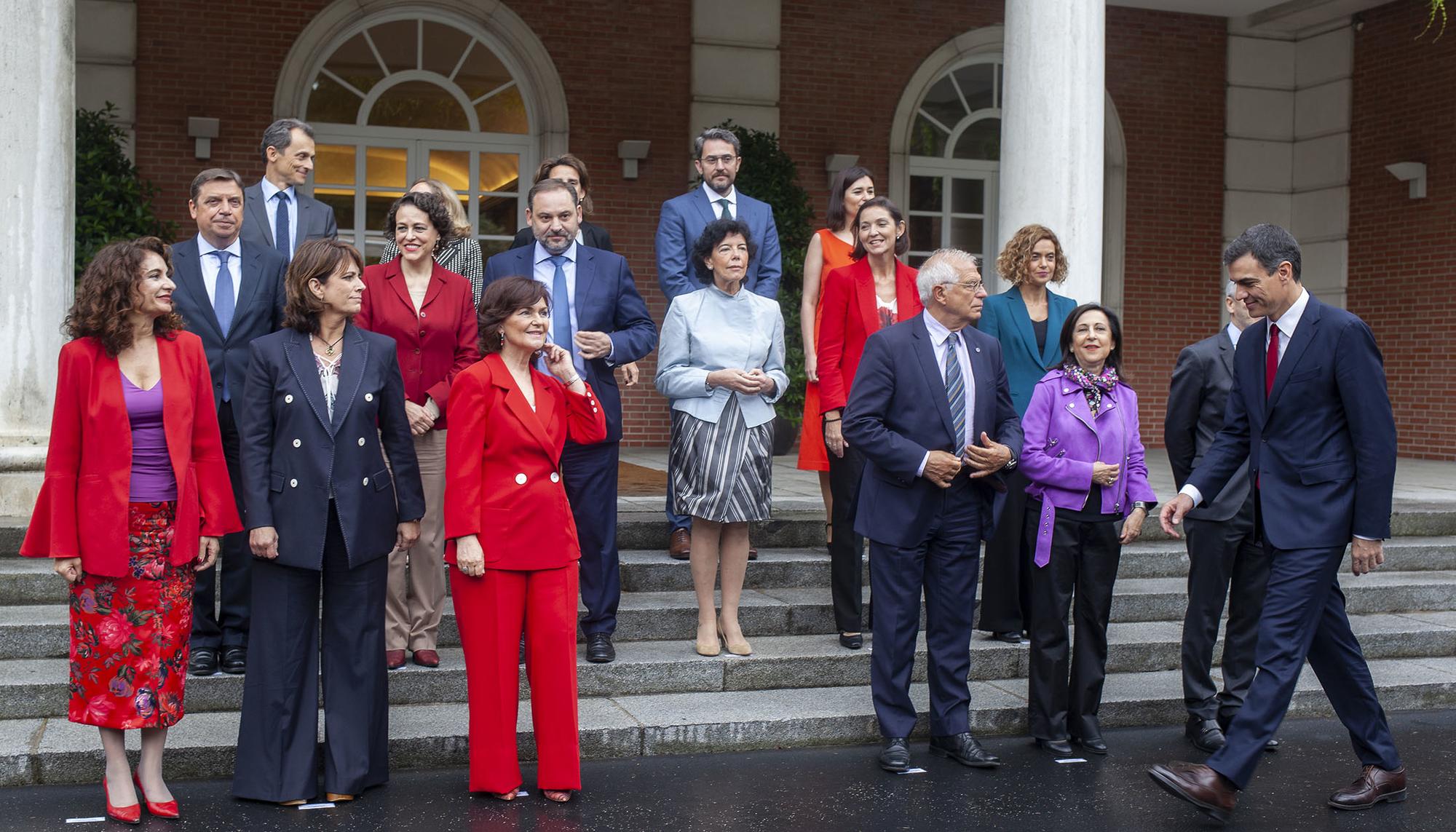 Consejo ministras gobierno Pedro Sanchez