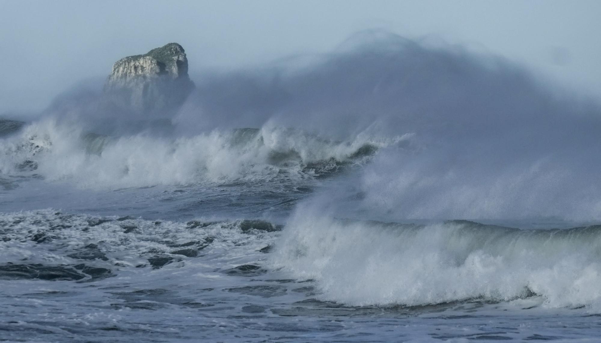 cambio climatico temporal olas