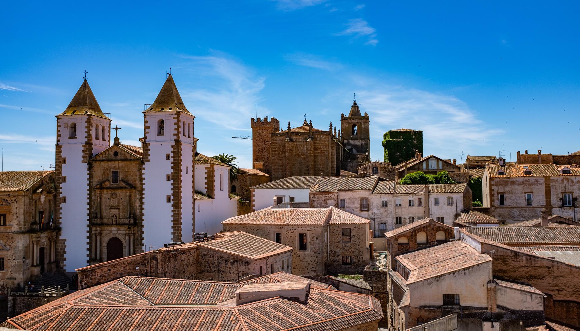 Vista de Cáceres