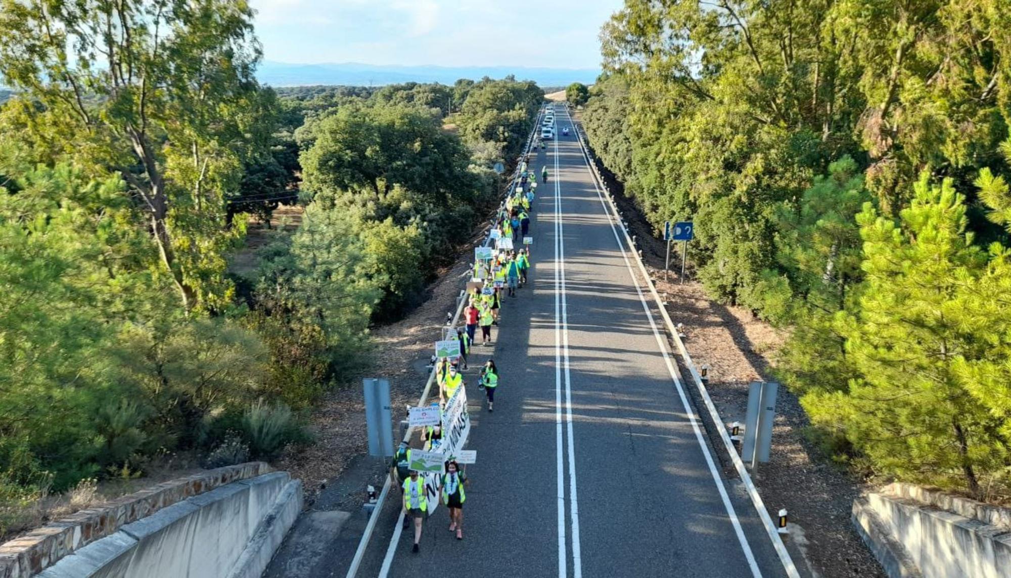 Marcha mina Cañaveral