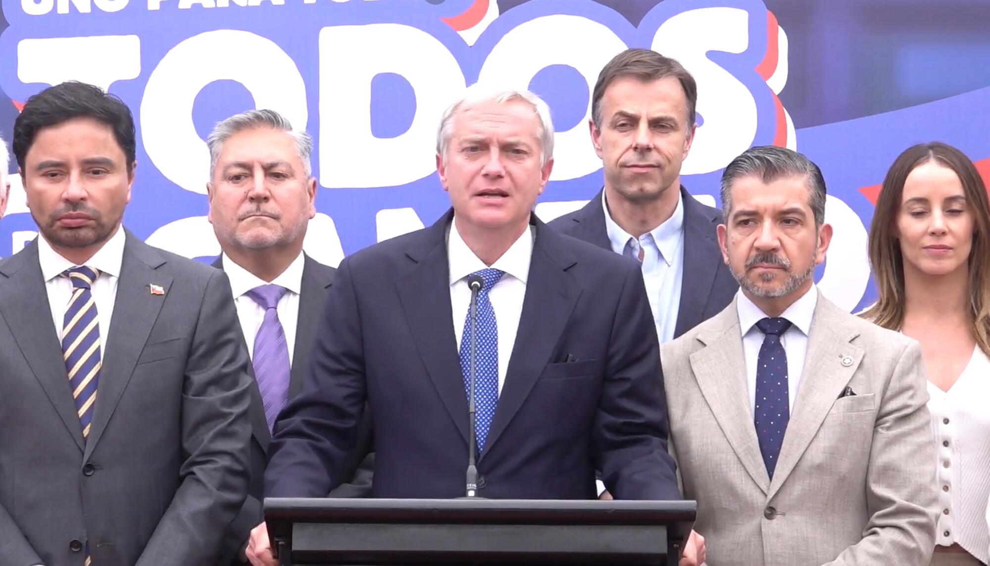 José Antonio Kast, durante la campaña electoral, en diciembre de 2025.