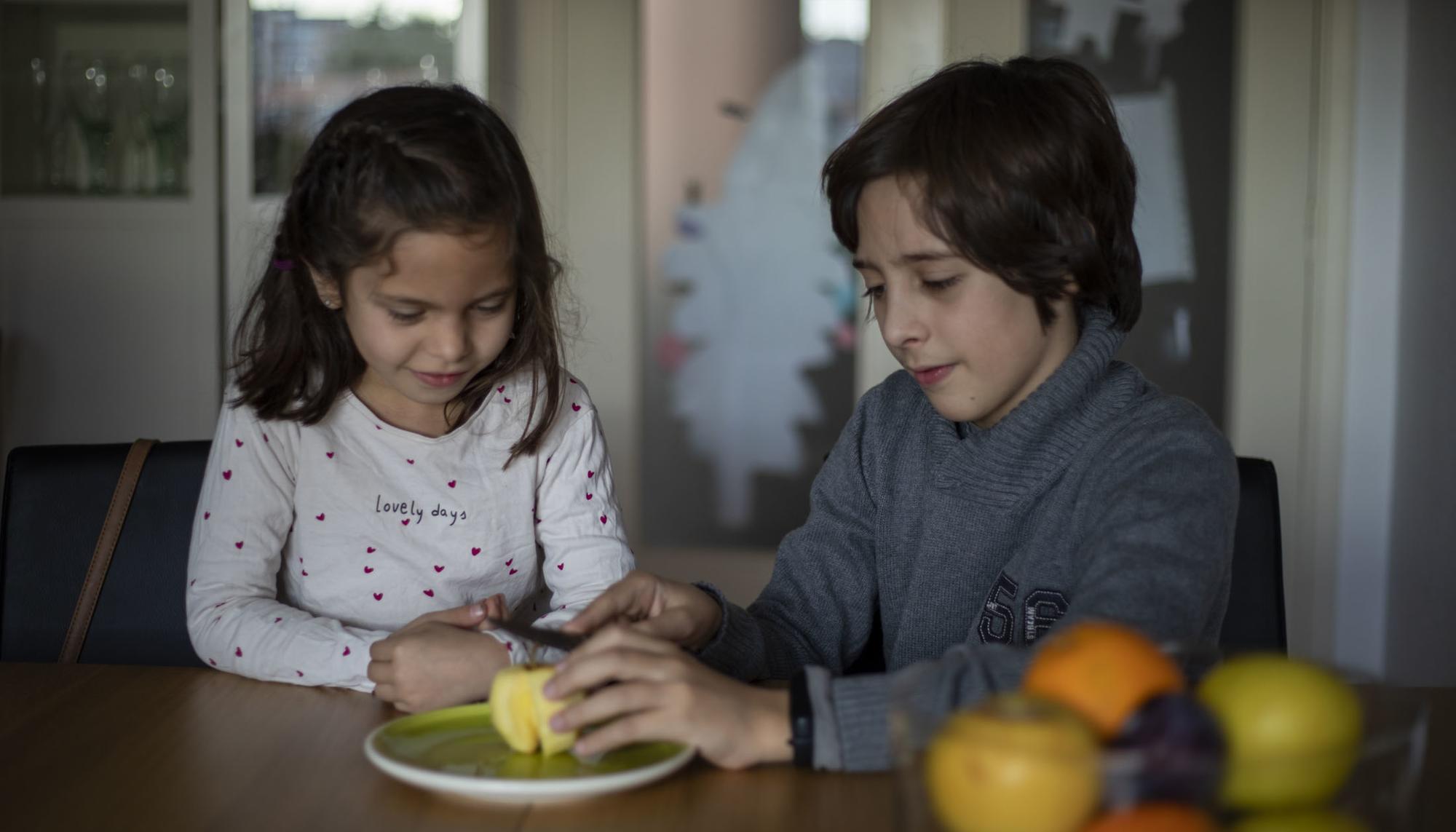 Niños comida sana 1