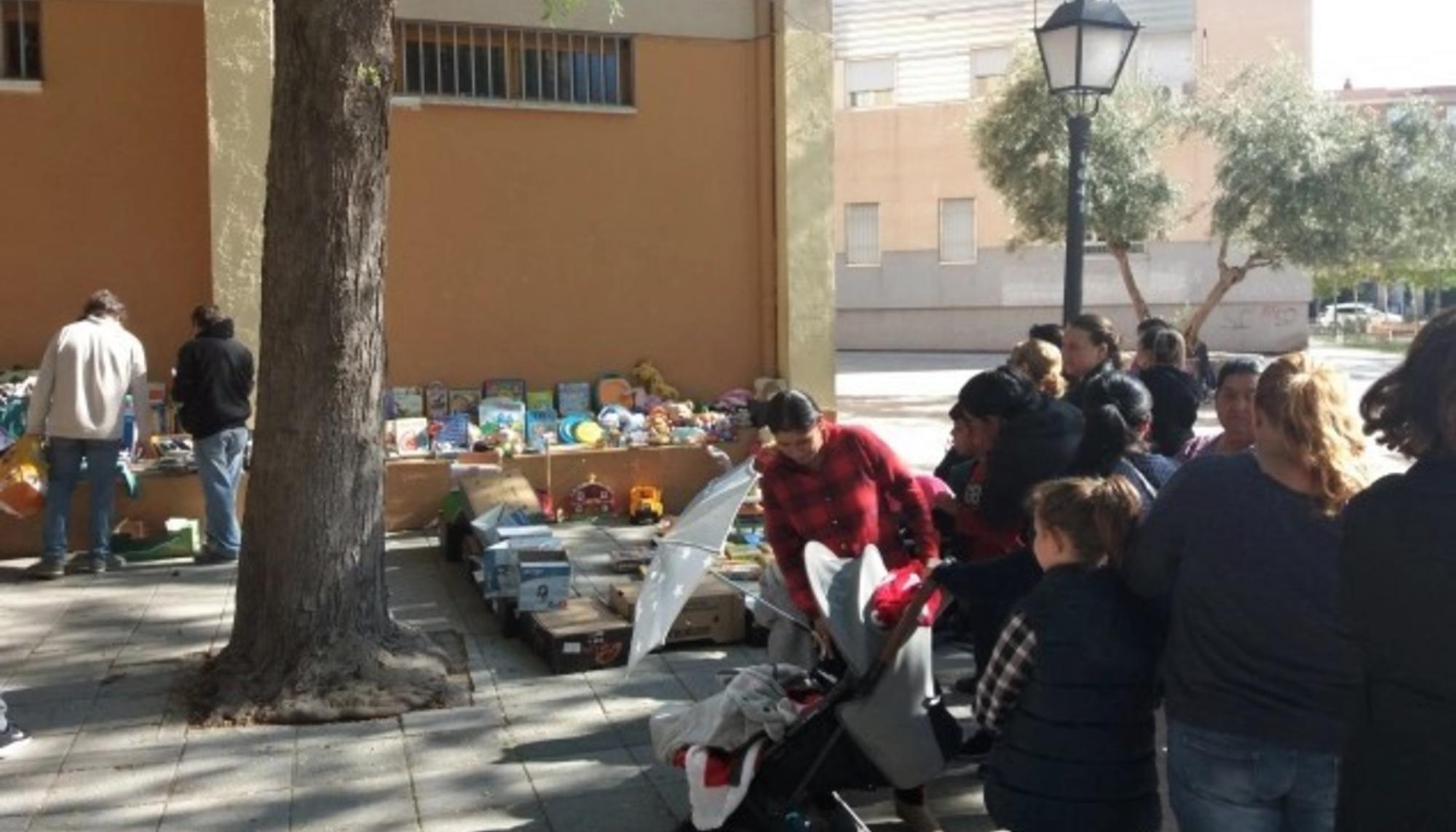 Tienda gratis 15M Vallecas