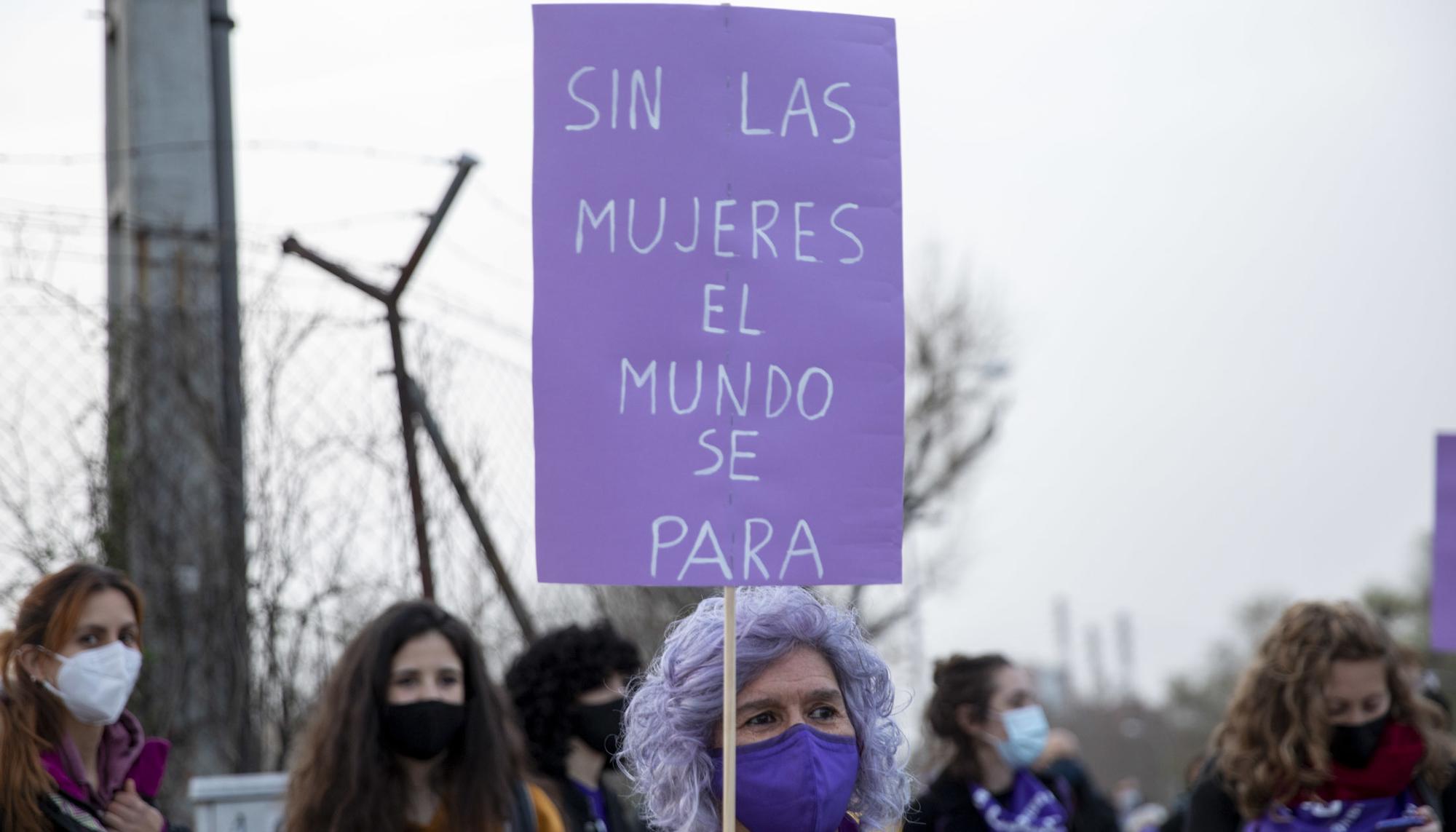 Marcha feminista antirracista  8M 05-03-21 - 9