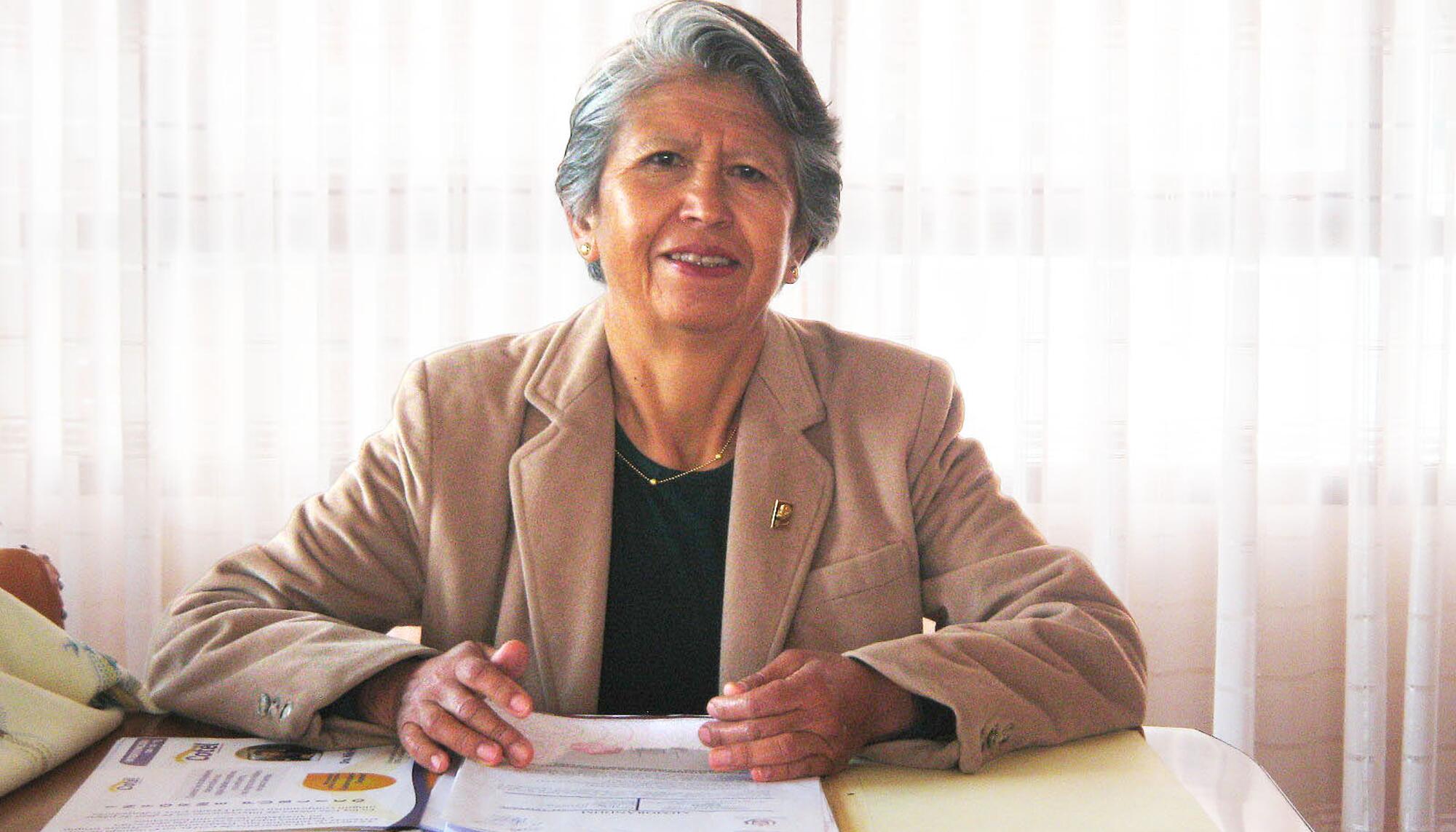 Nila Heredia, militante de izquierda boliviana y ministra de Salud con Evo Morales. 