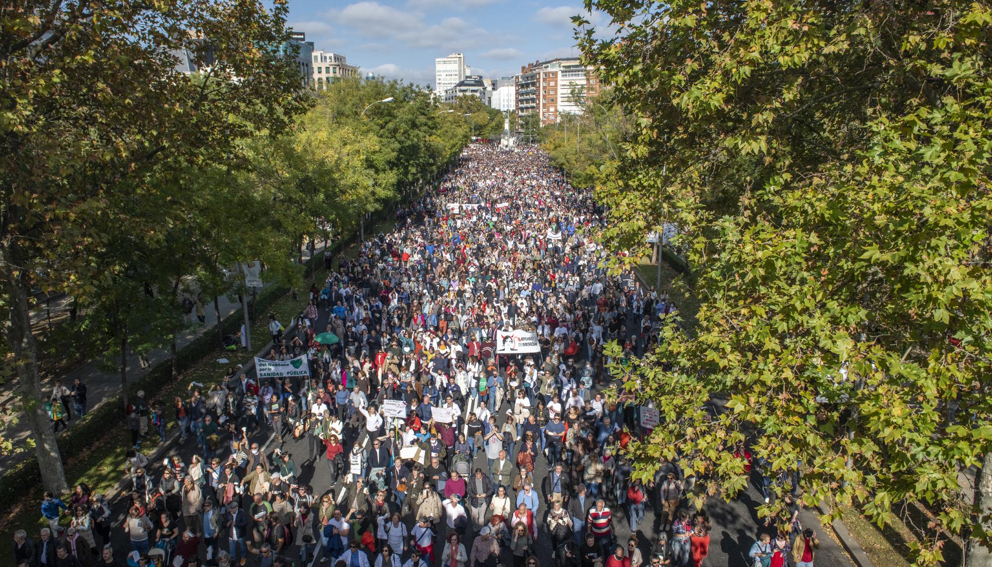 Manifestación por la Sanidad Pública en Madrid - 4