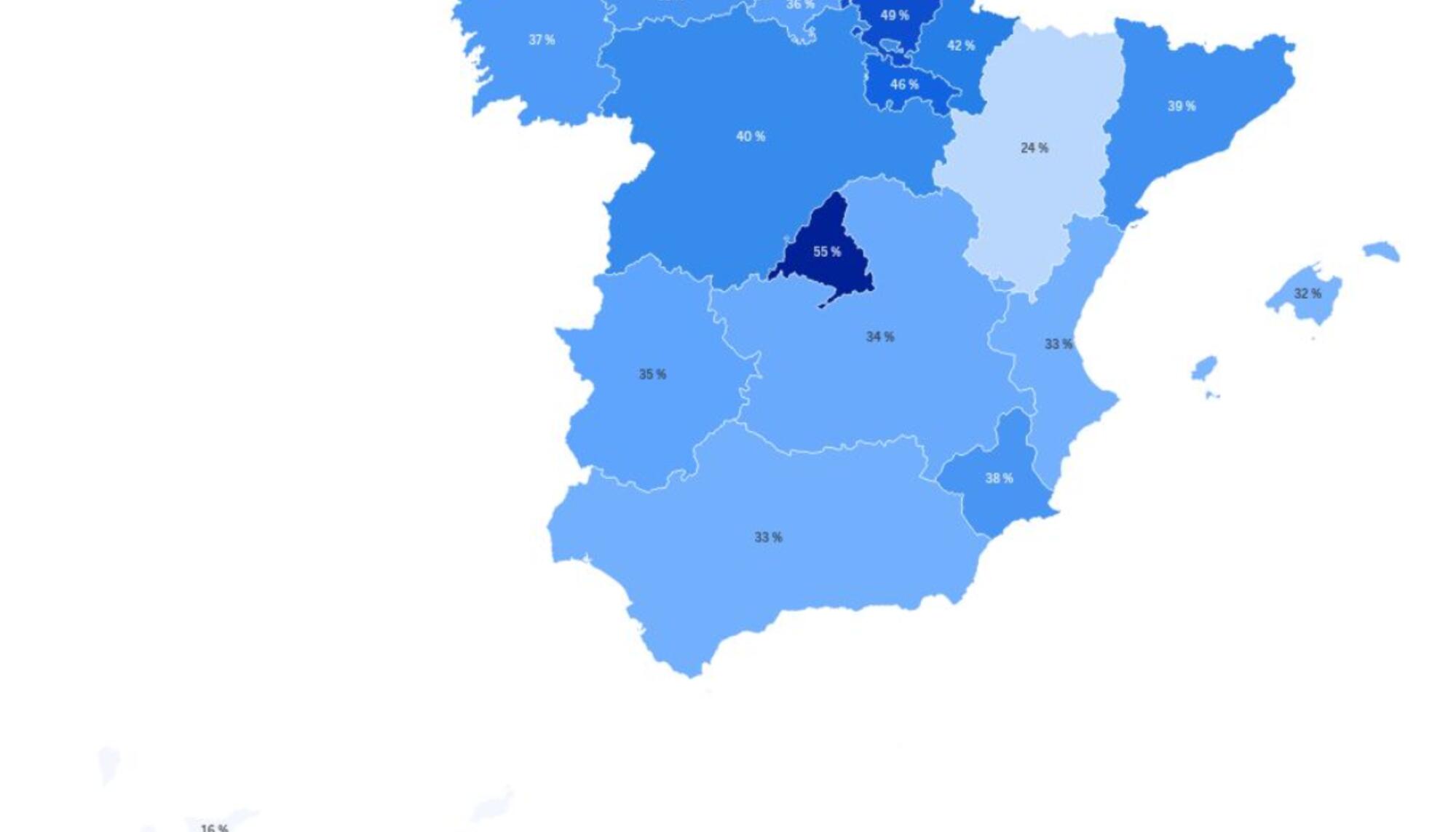 Horas extras no pagadas mapa