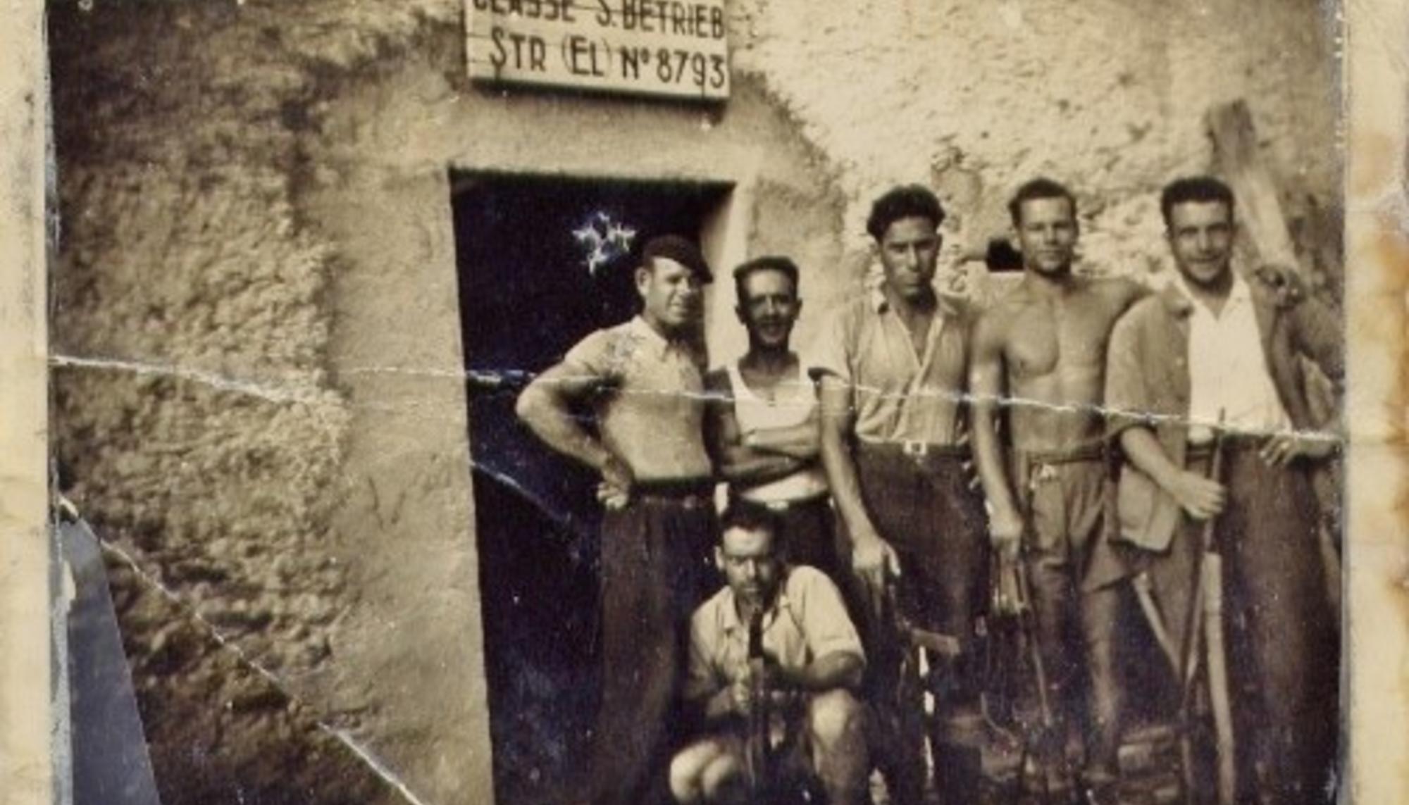 Guerrilleros españoles de la Barrage de l´Aigle