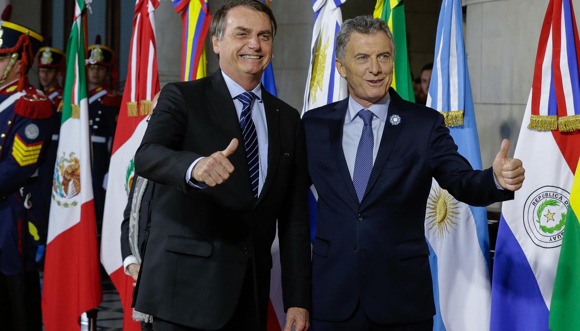 Macri y Bolsonaro Mercosur