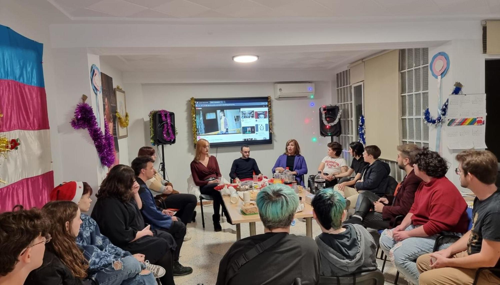Encuentro de jovenes trans realizado por ATA