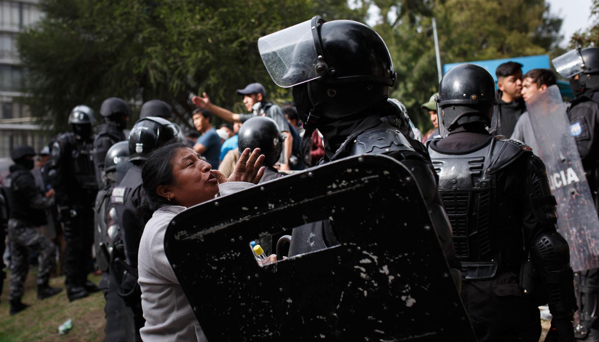 Paro Nacional Quito octubre 2019