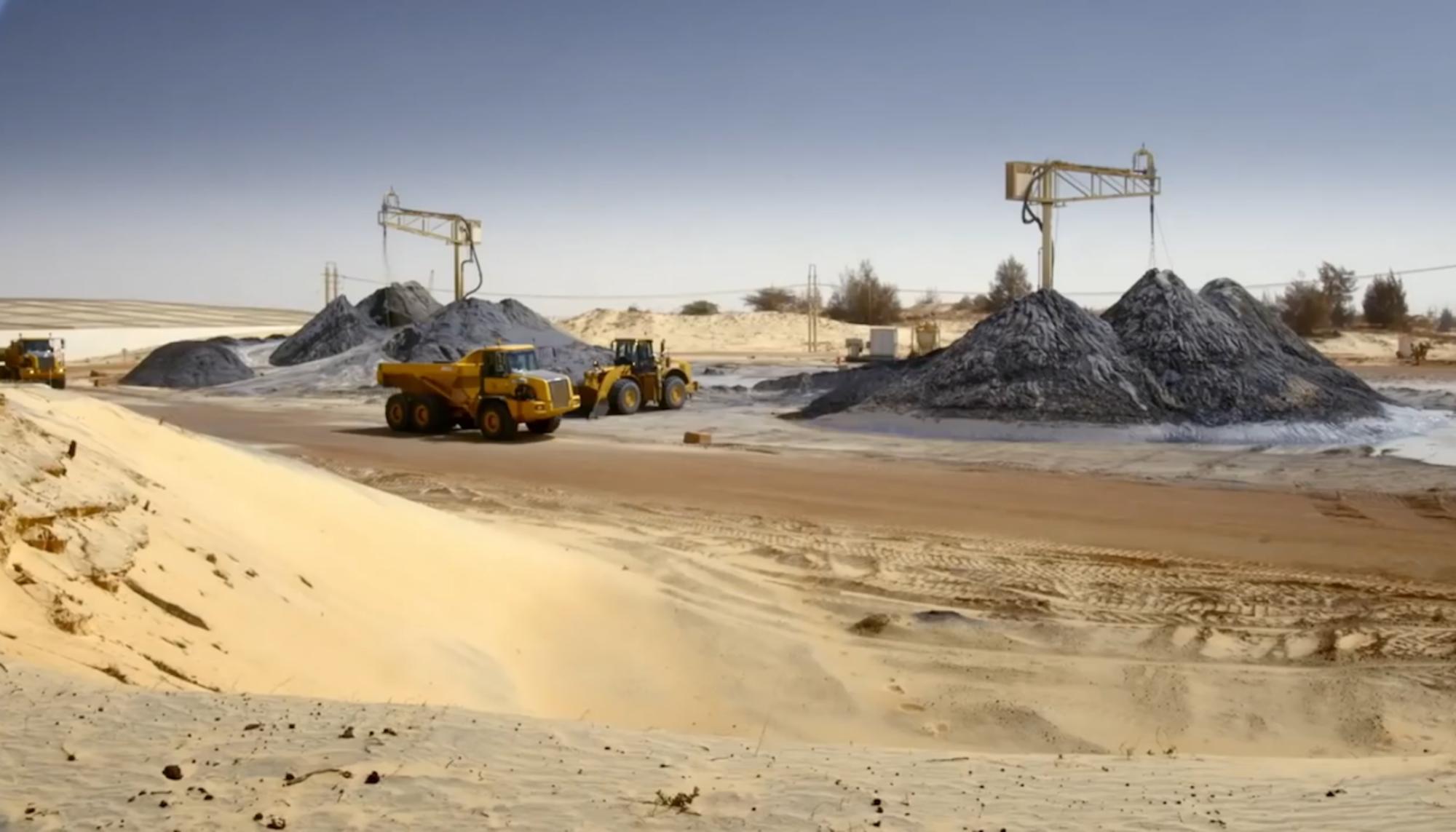 Minas de Zircón en Senegal