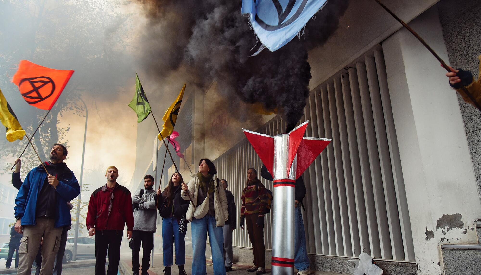 Acción Indra Extinction Rebellion - 8