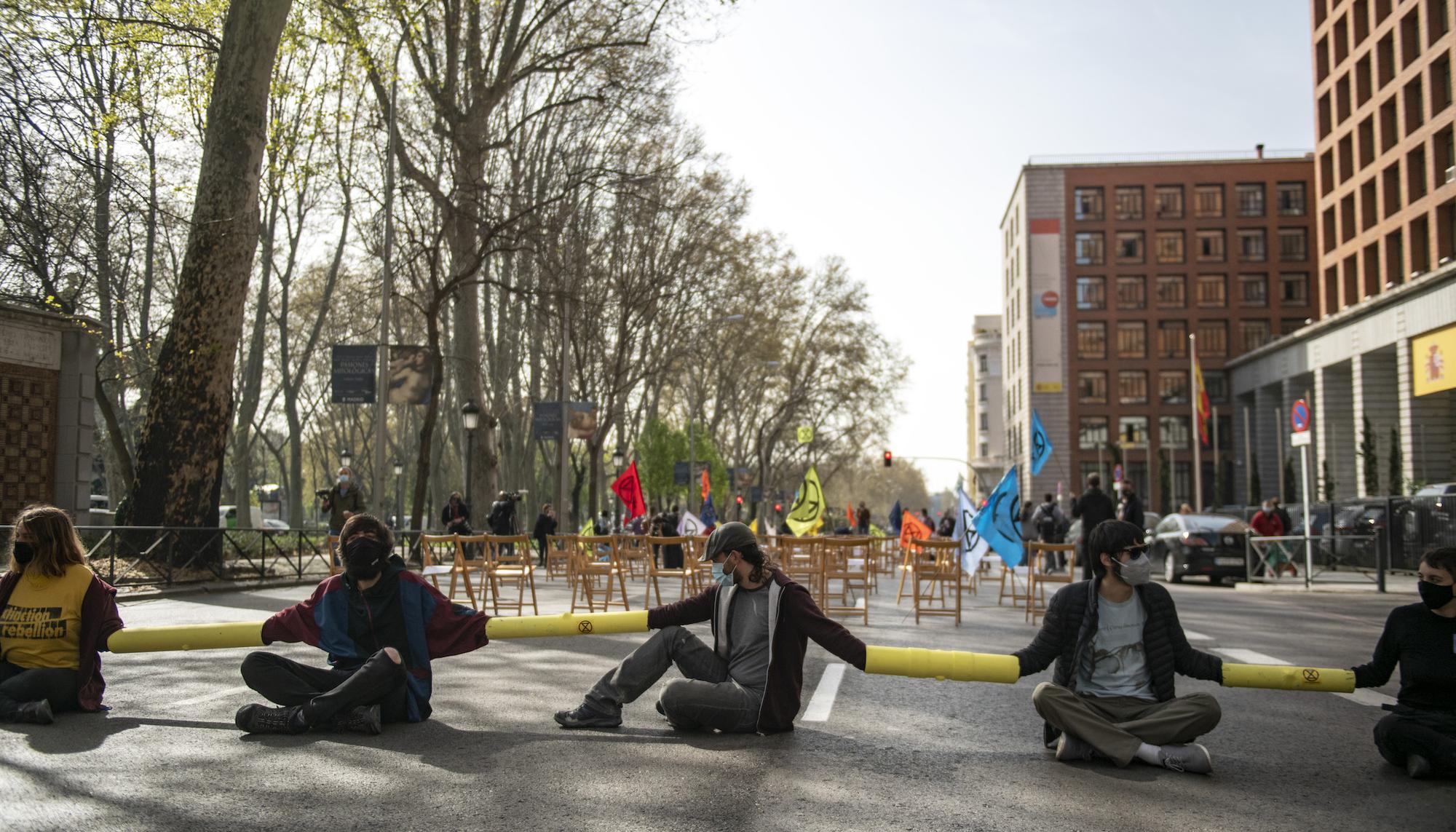 Asamblea por el clima, la protesta en imagenes - 11