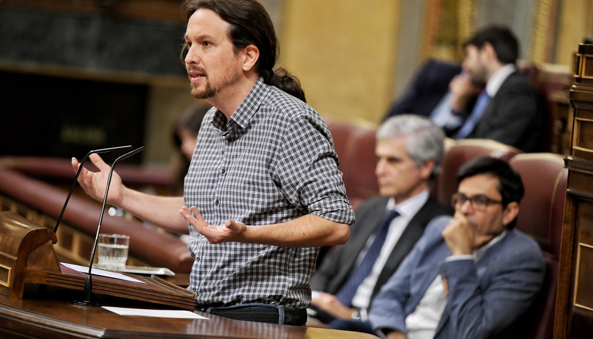 Pablo Iglesias investidura julio 2019