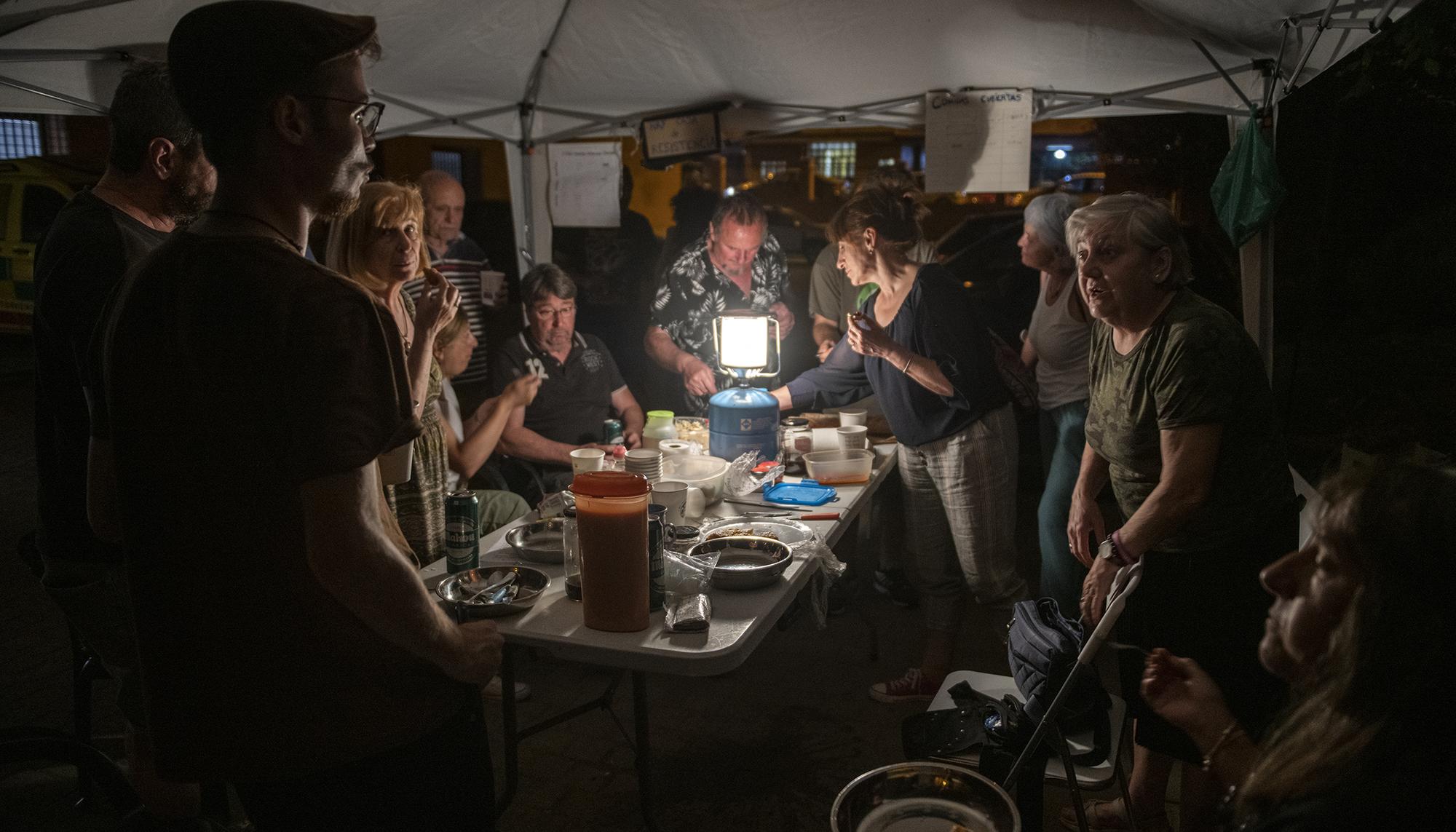 Acampada en el Centro de Salud Los ángeles en Villaverde - 21