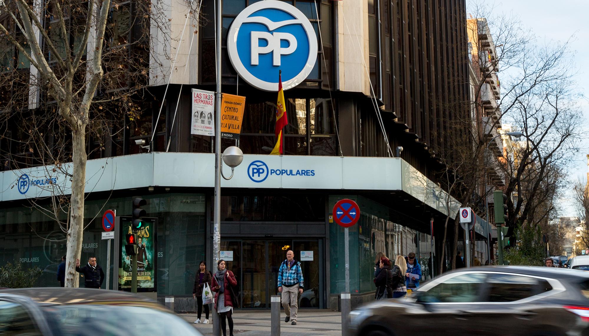 Sede del Partido Popular. Calle de Génova. Madrid1.