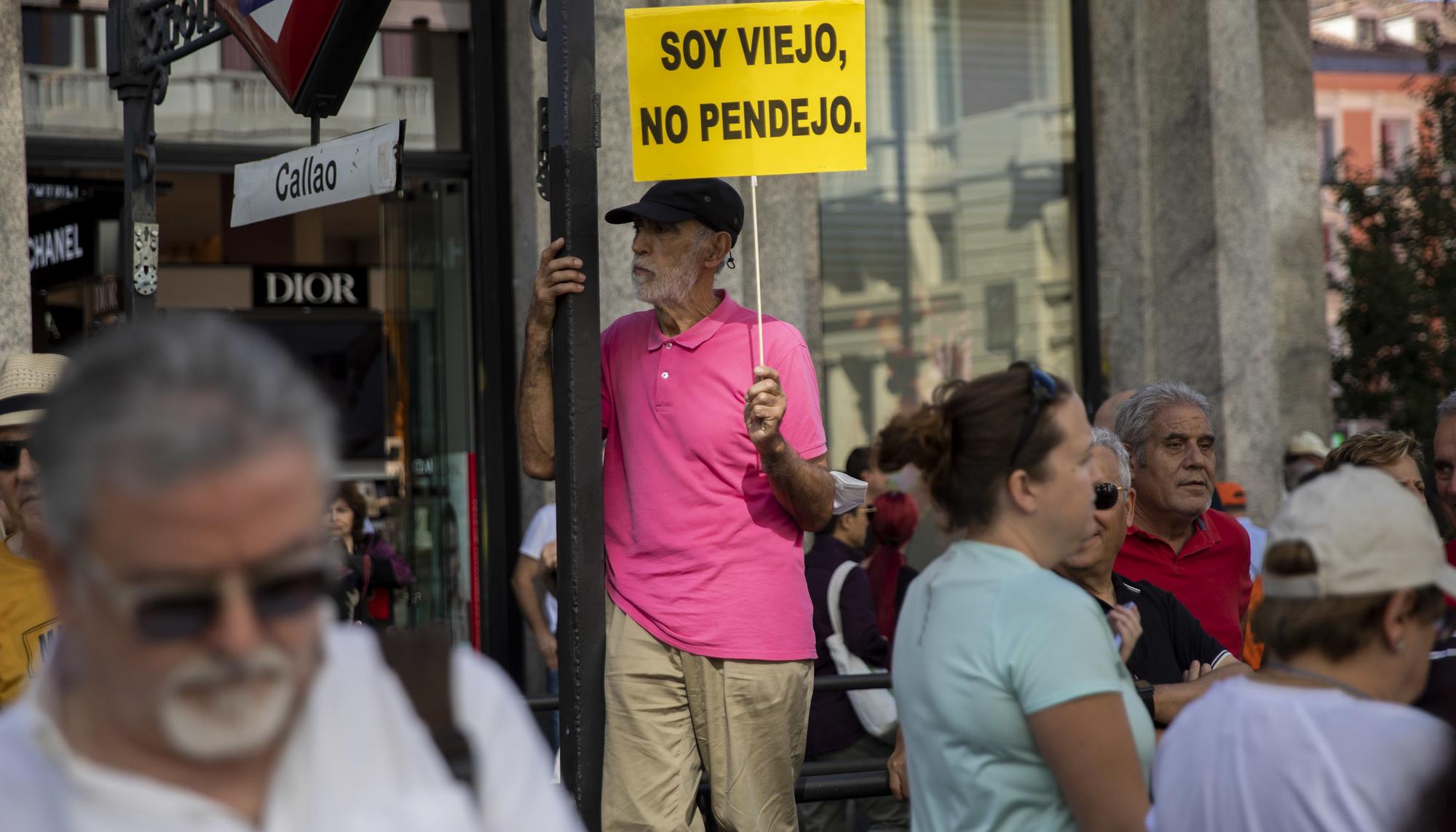 Manifestación subida de pensiones IPC - 9