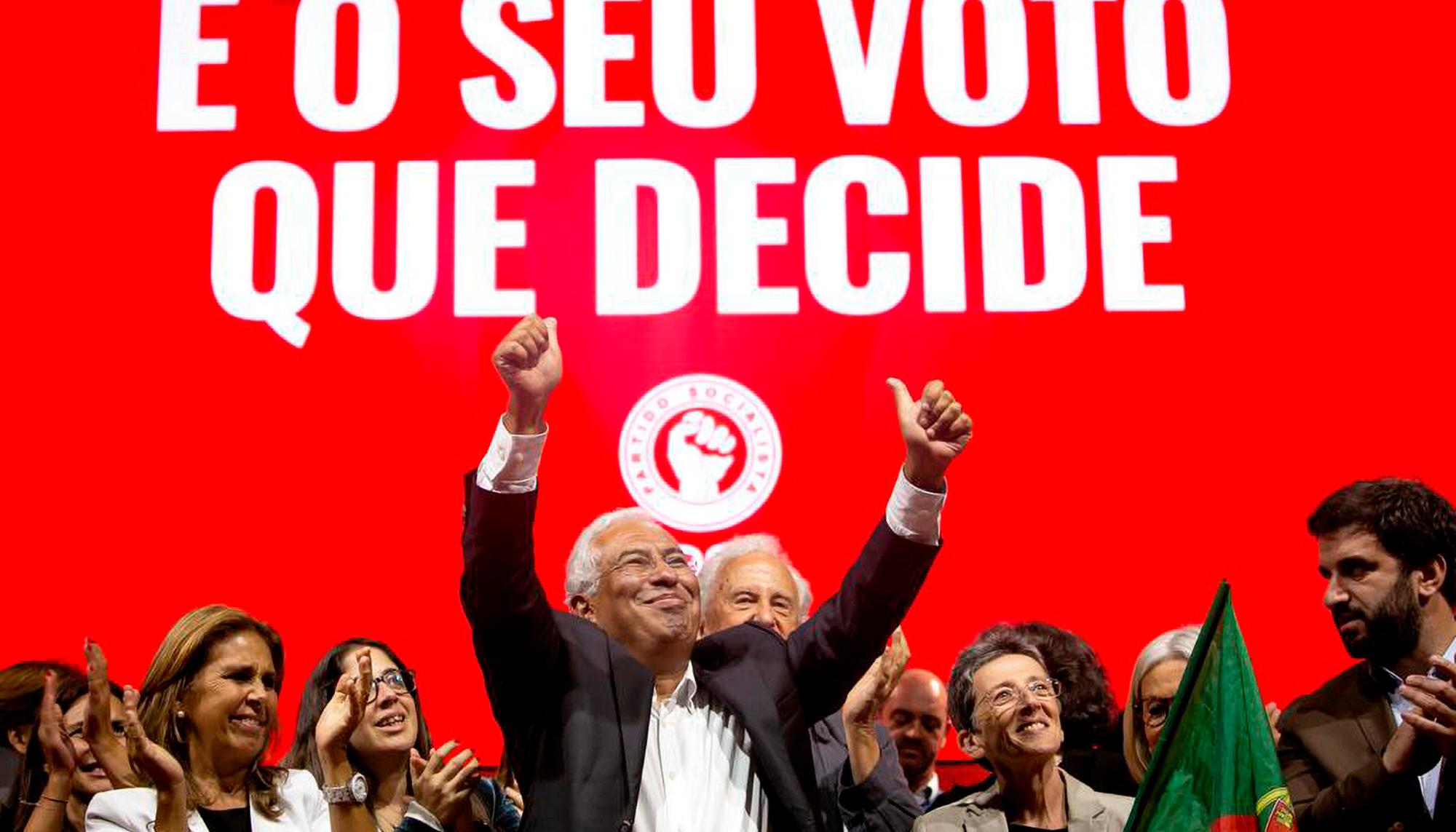 El Partido Socialista gana las elecciones Antonio Costa