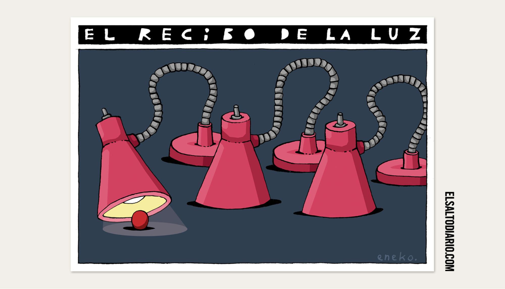 El recibo de la luz