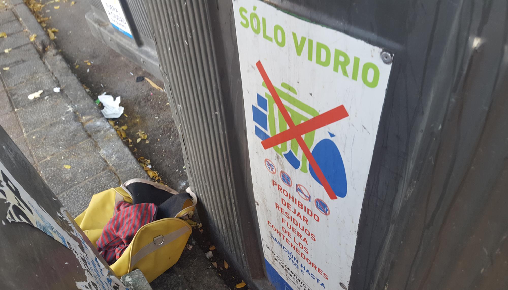 Contenedor Vidrio Reciclaje Madrid